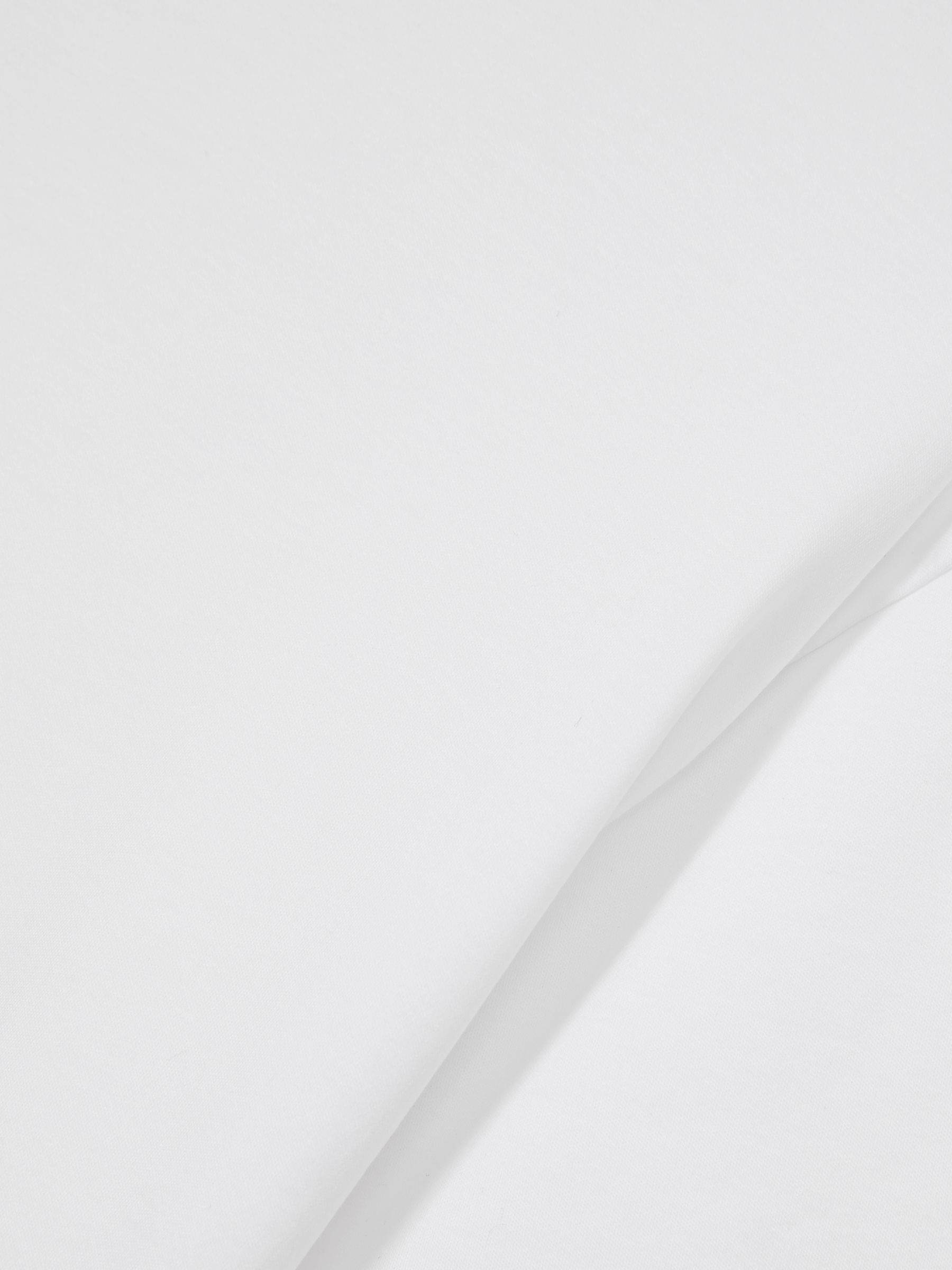 Mercerised-Cotton Crew-Neck T-Shirt in White - Image 6 of 6