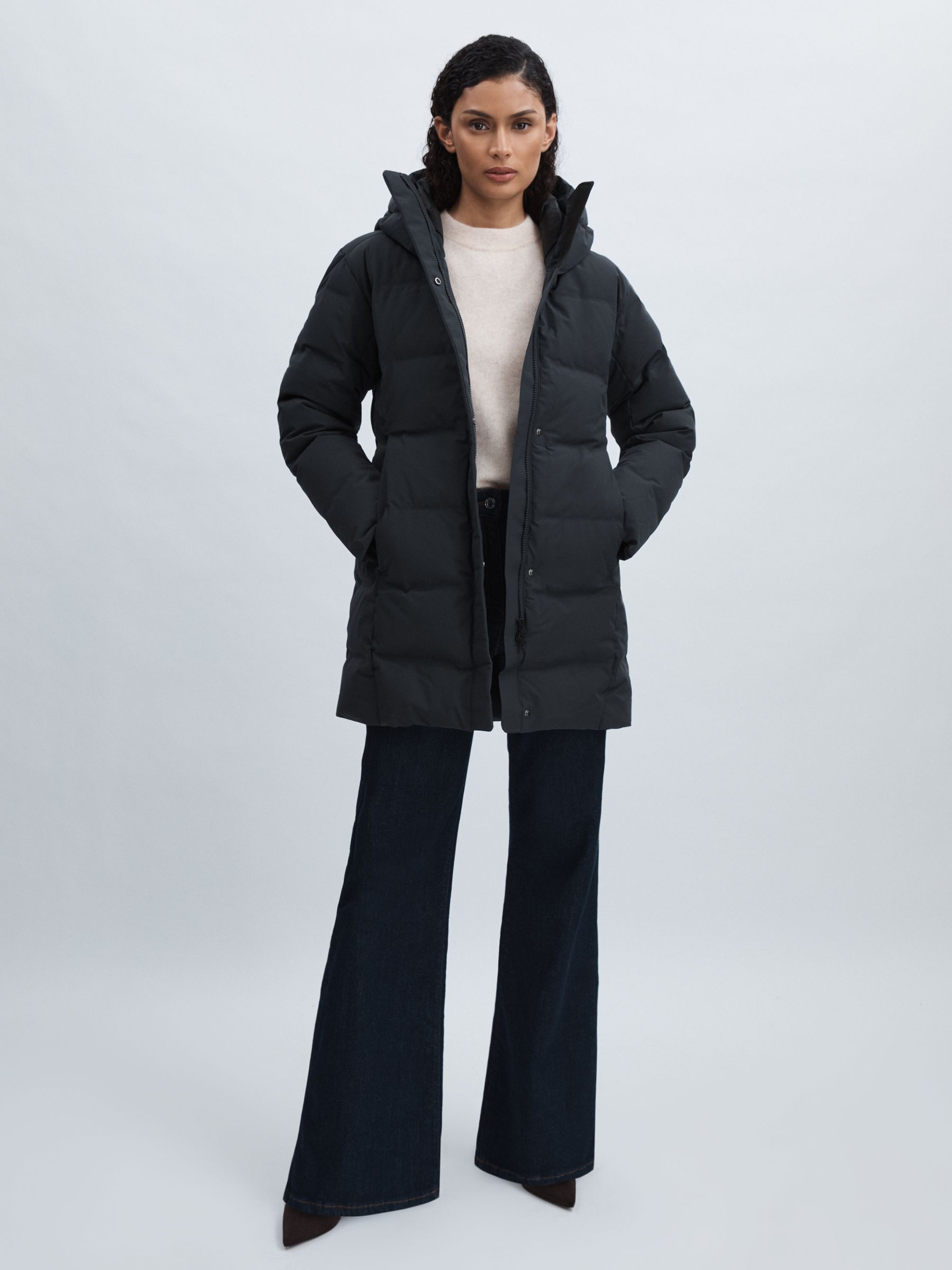Scandinavian Edition Padded Parka in Midnight - Image 3 of 6