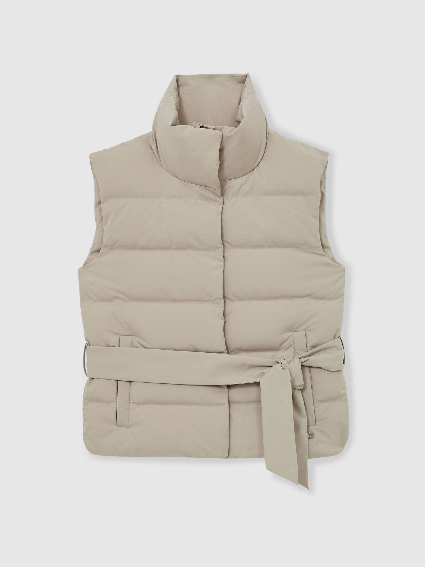 Scandinavian Edition Padded Gilet in Khaki - Image 2 of 6