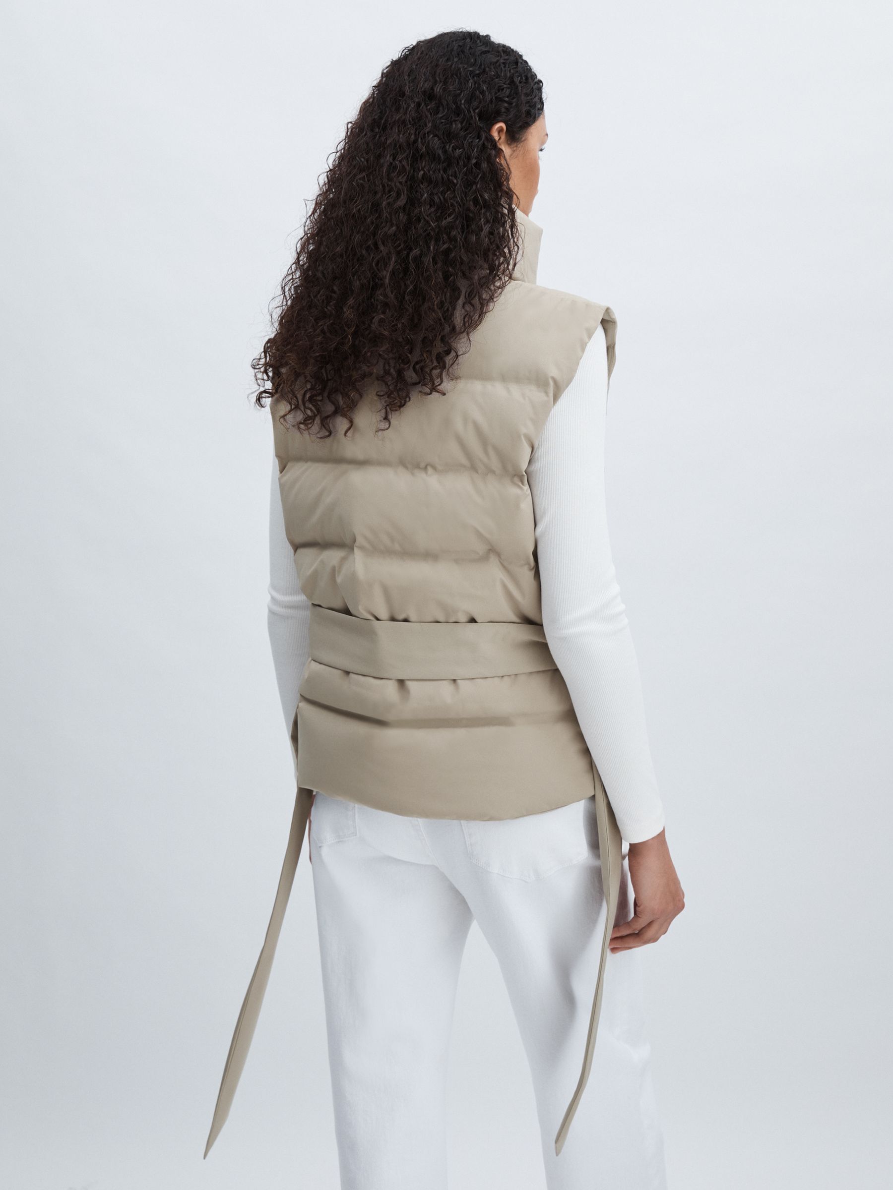 Scandinavian Edition Padded Gilet in Khaki - Image 5 of 6