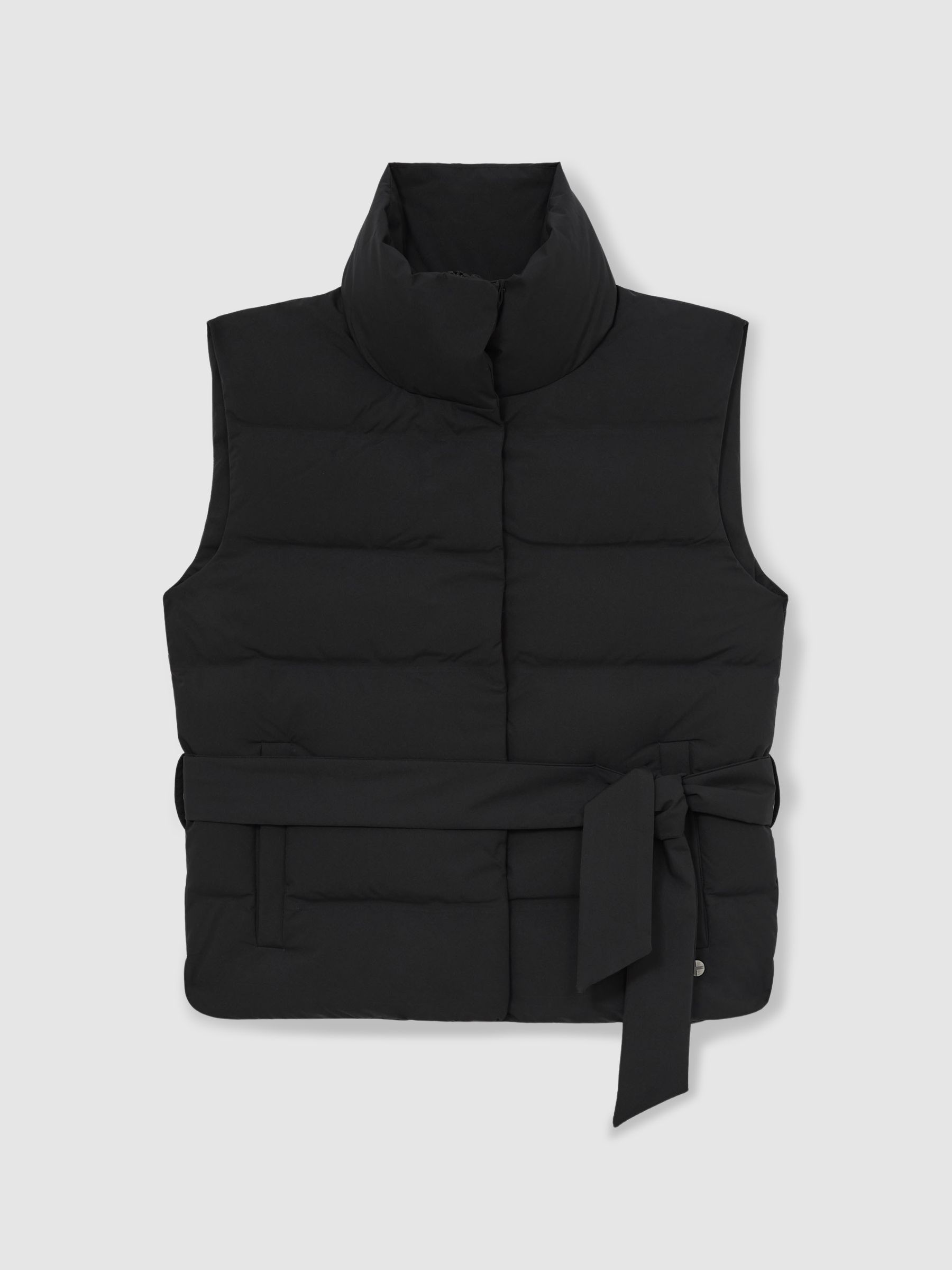 Scandinavian Edition Padded Gilet in Black - Image 2 of 6