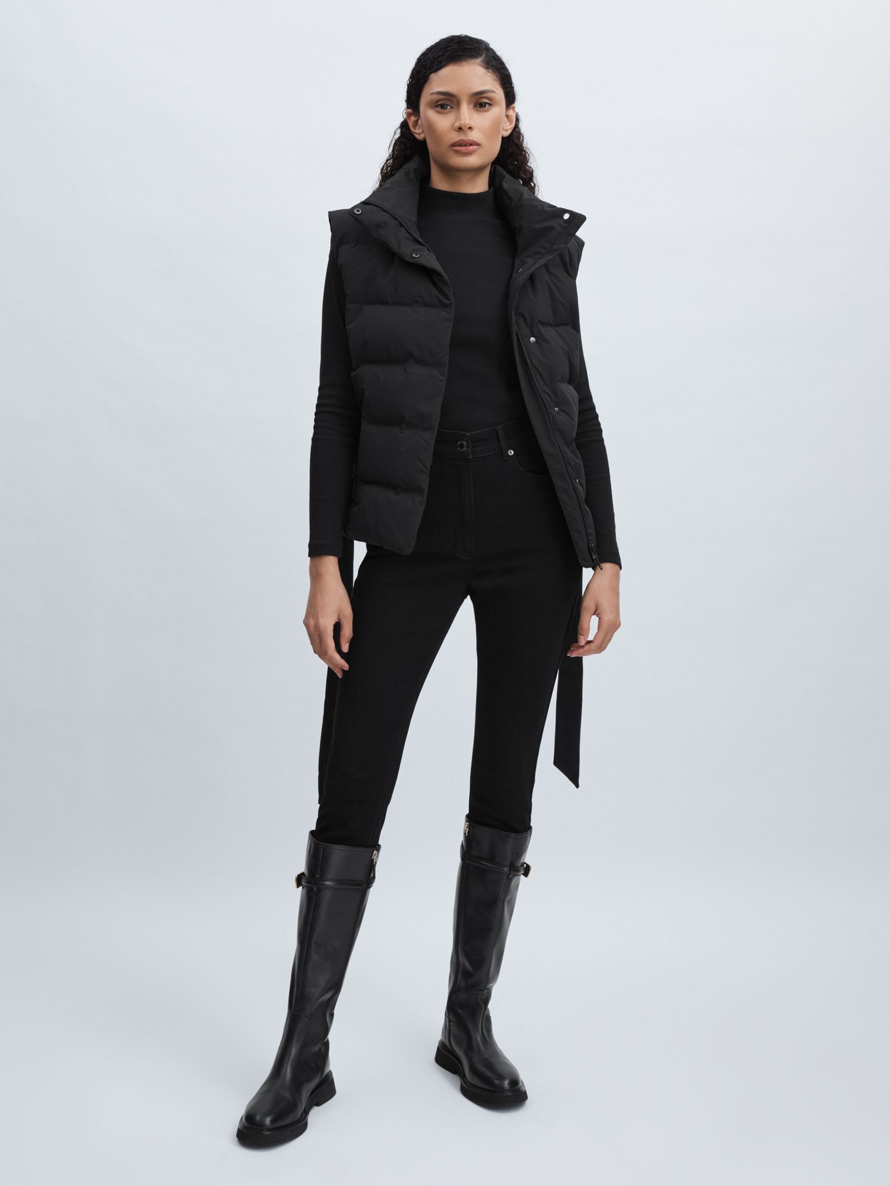 Scandinavian Edition Padded Gilet in Black - Image 5 of 6