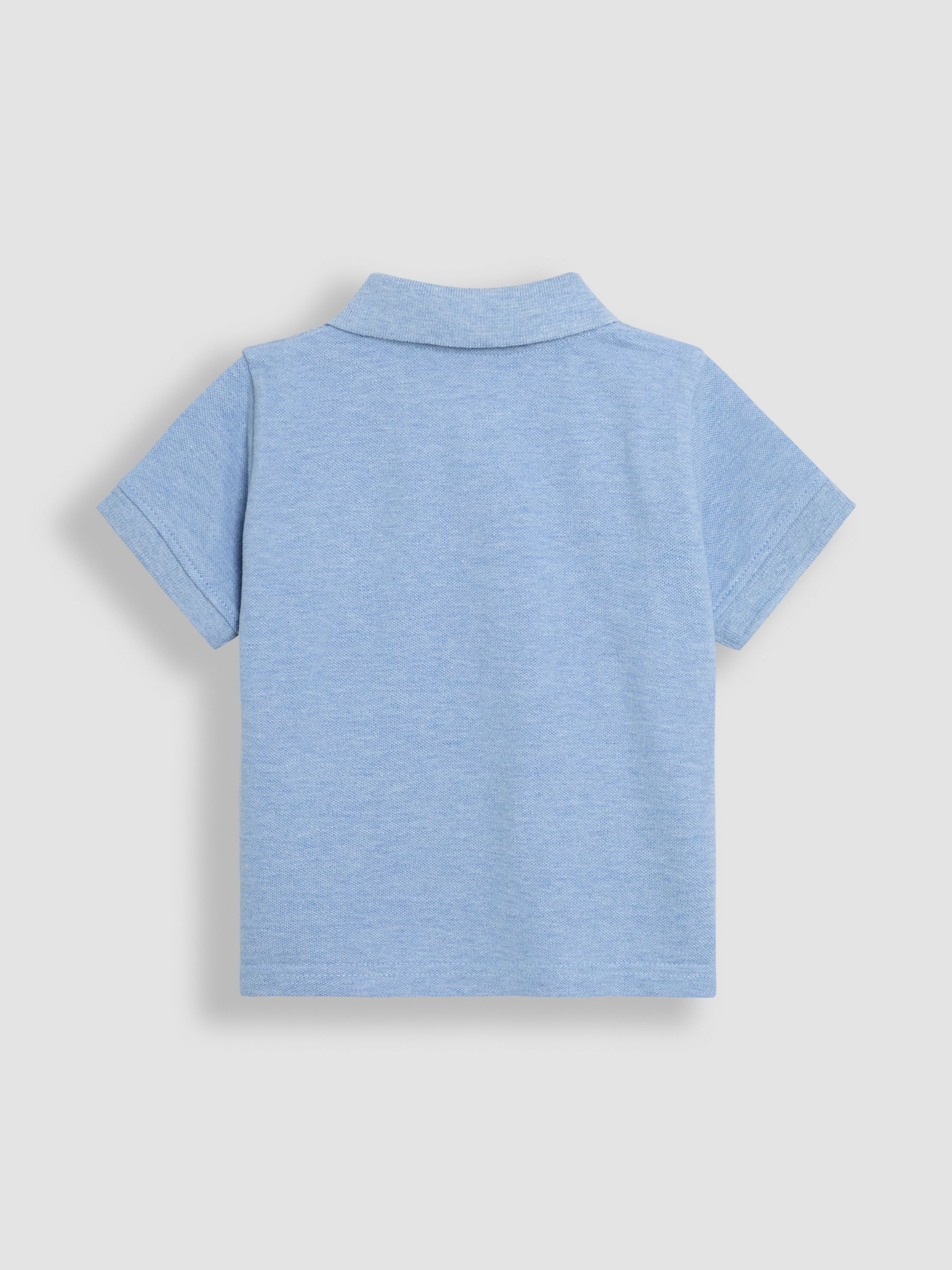 Blue Beach Embroidered Badge Polo Shirt - Image 2 of 3