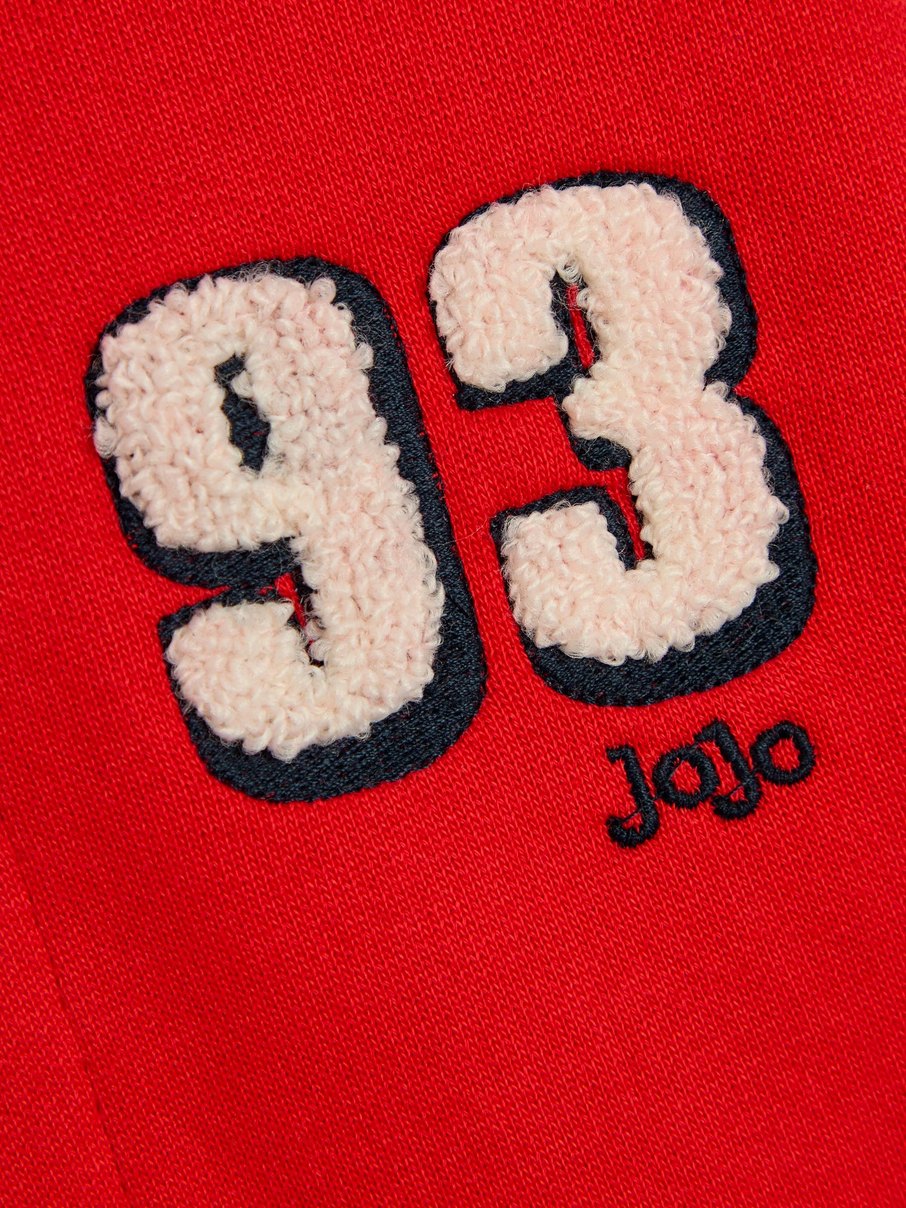 Red Letterman Bomber Jacket - Image 3 of 3