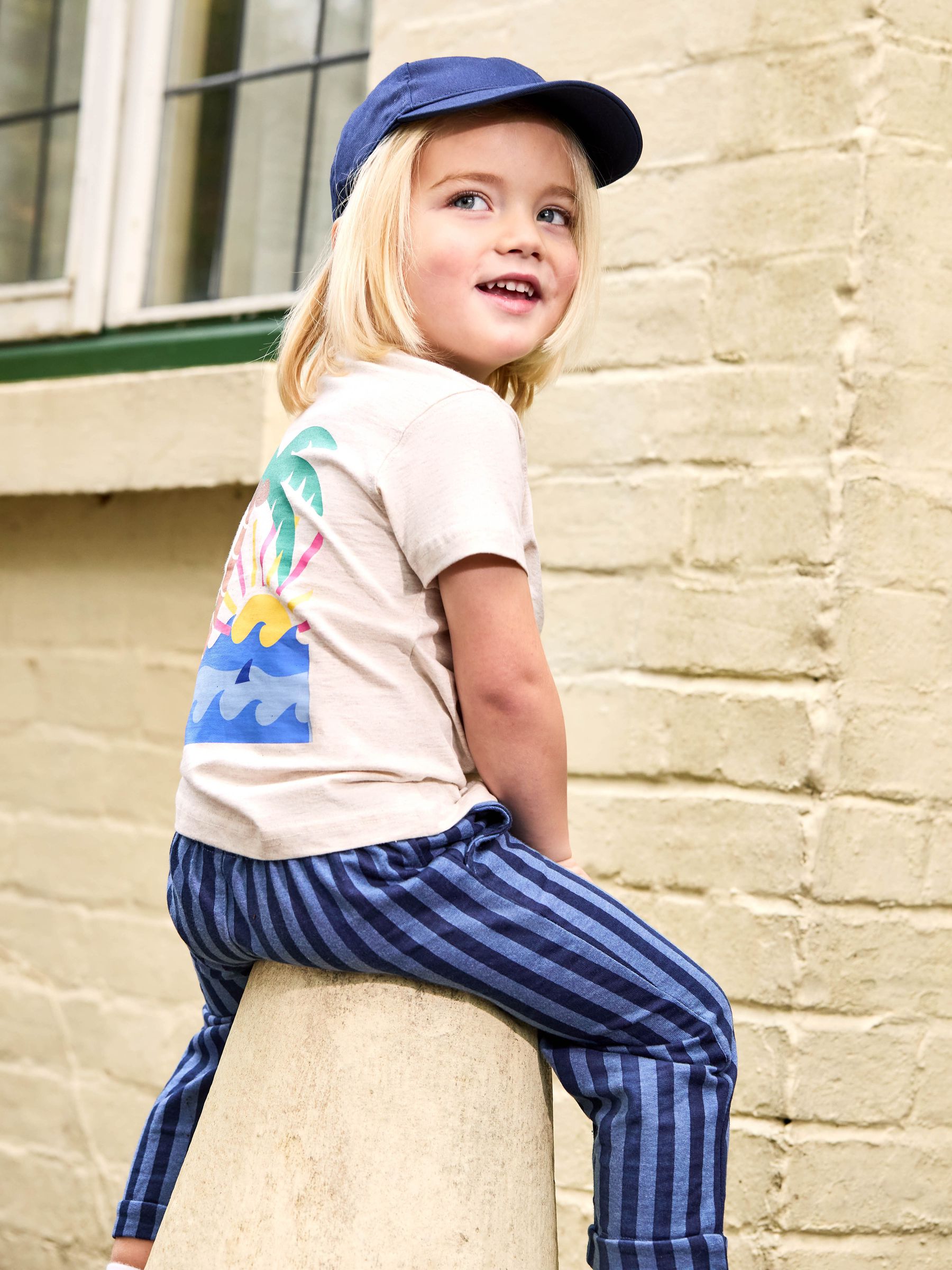Natural Tropical Island Back Printed T-Shirt - Image 7 of 7