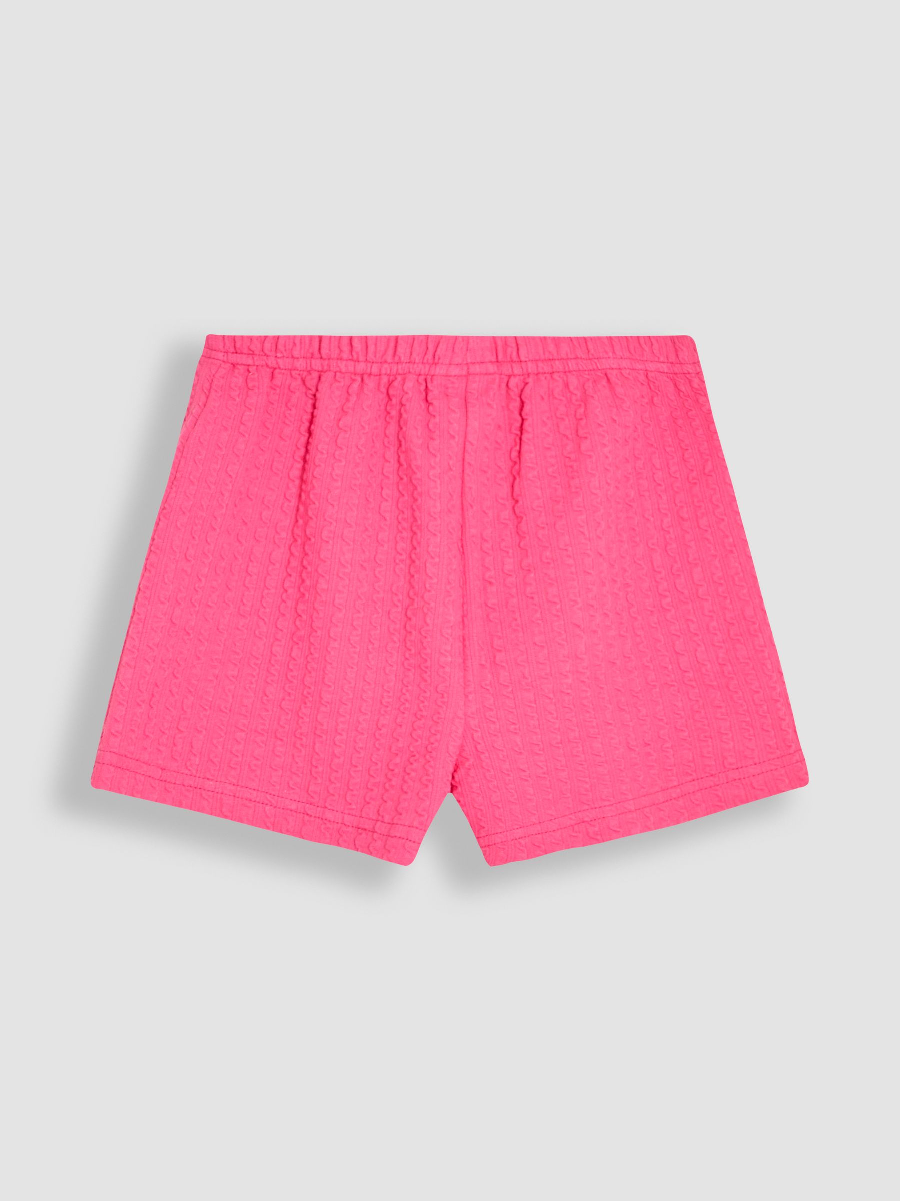 Pink Embroidered Frill Sleeve T-Shirt & Shorts Set 2 Piece - Image 4 of 6