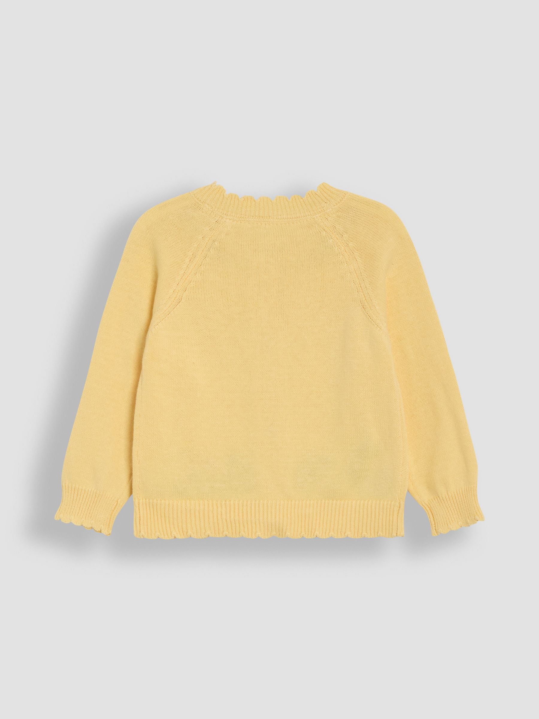 Yellow Duck Embroidered Character Cardigan - Image 7 of 8