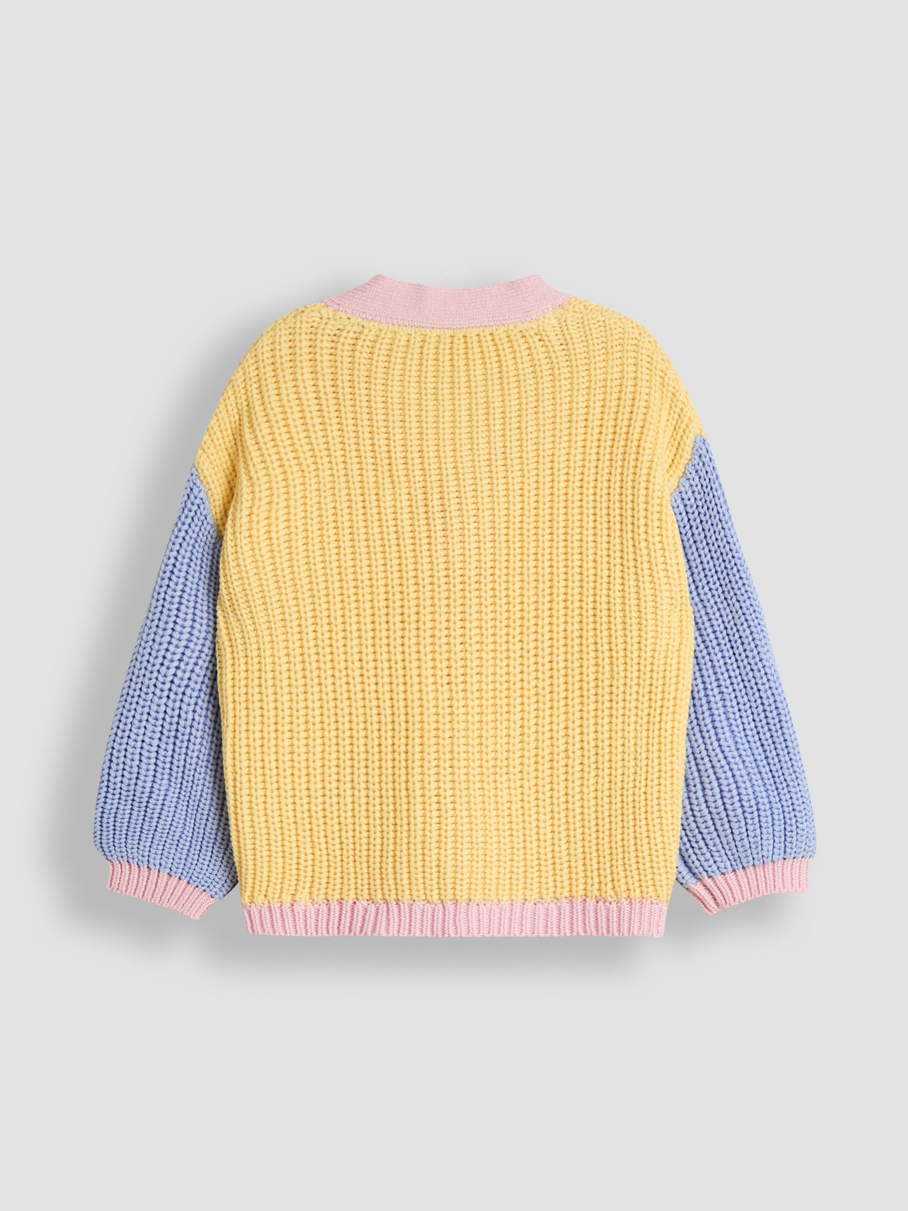 Yellow Daisy Crochet 100% Cotton Cardigan - Image 2 of 3