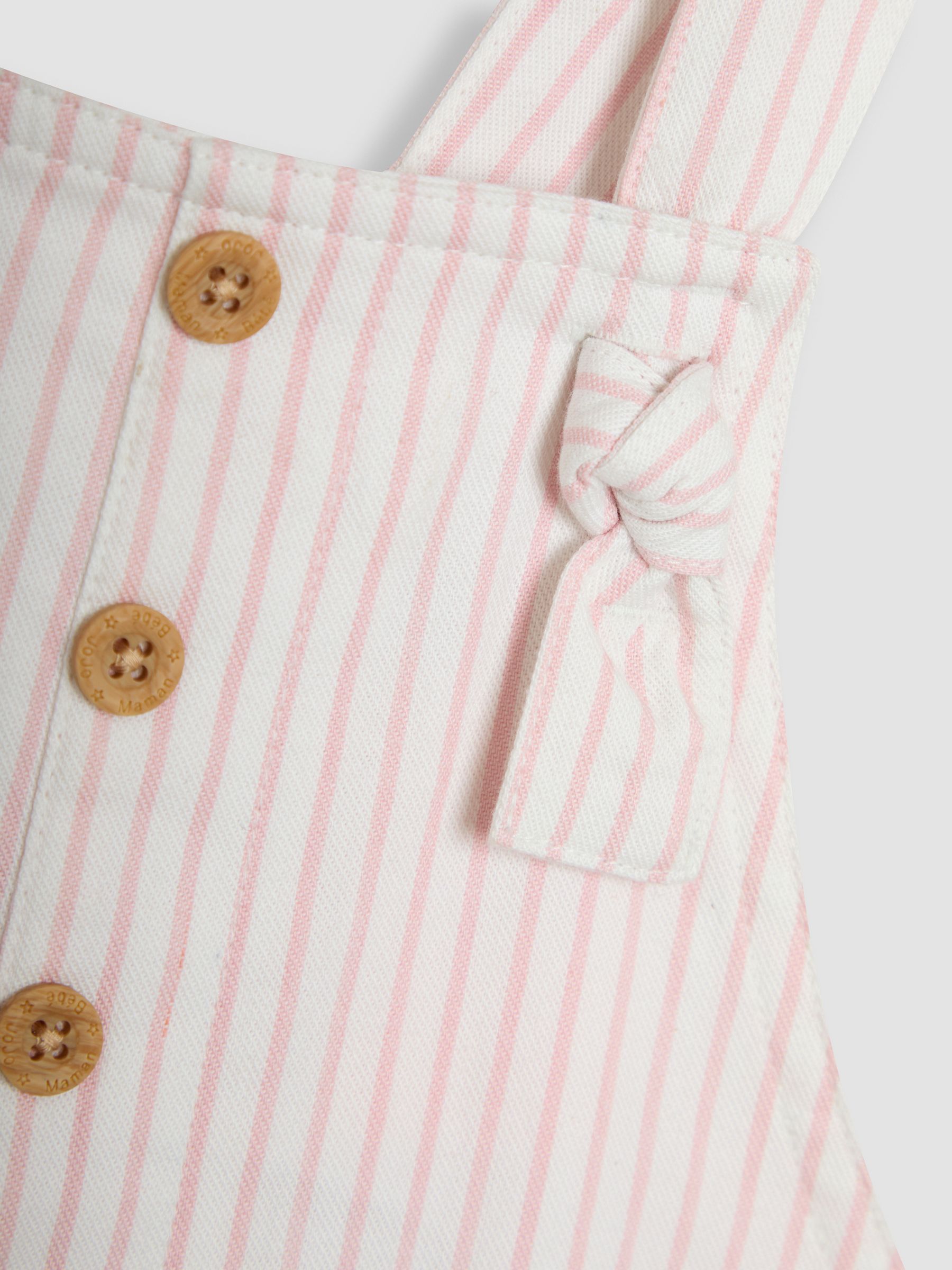 Pink Stripe Dungaree - Image 3 of 3
