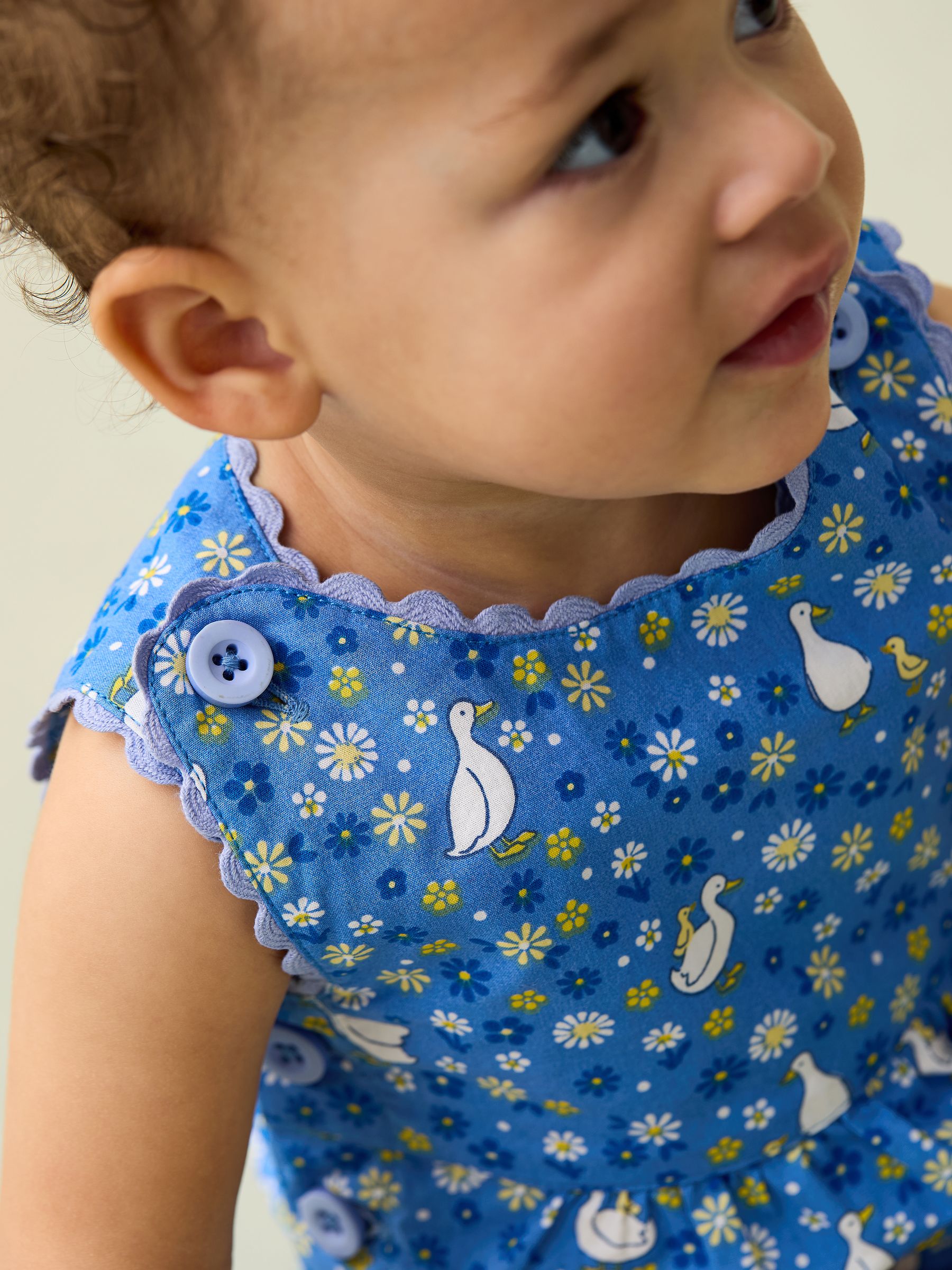 Blue Duck Floral Printed Dungarees - Image 2 of 5
