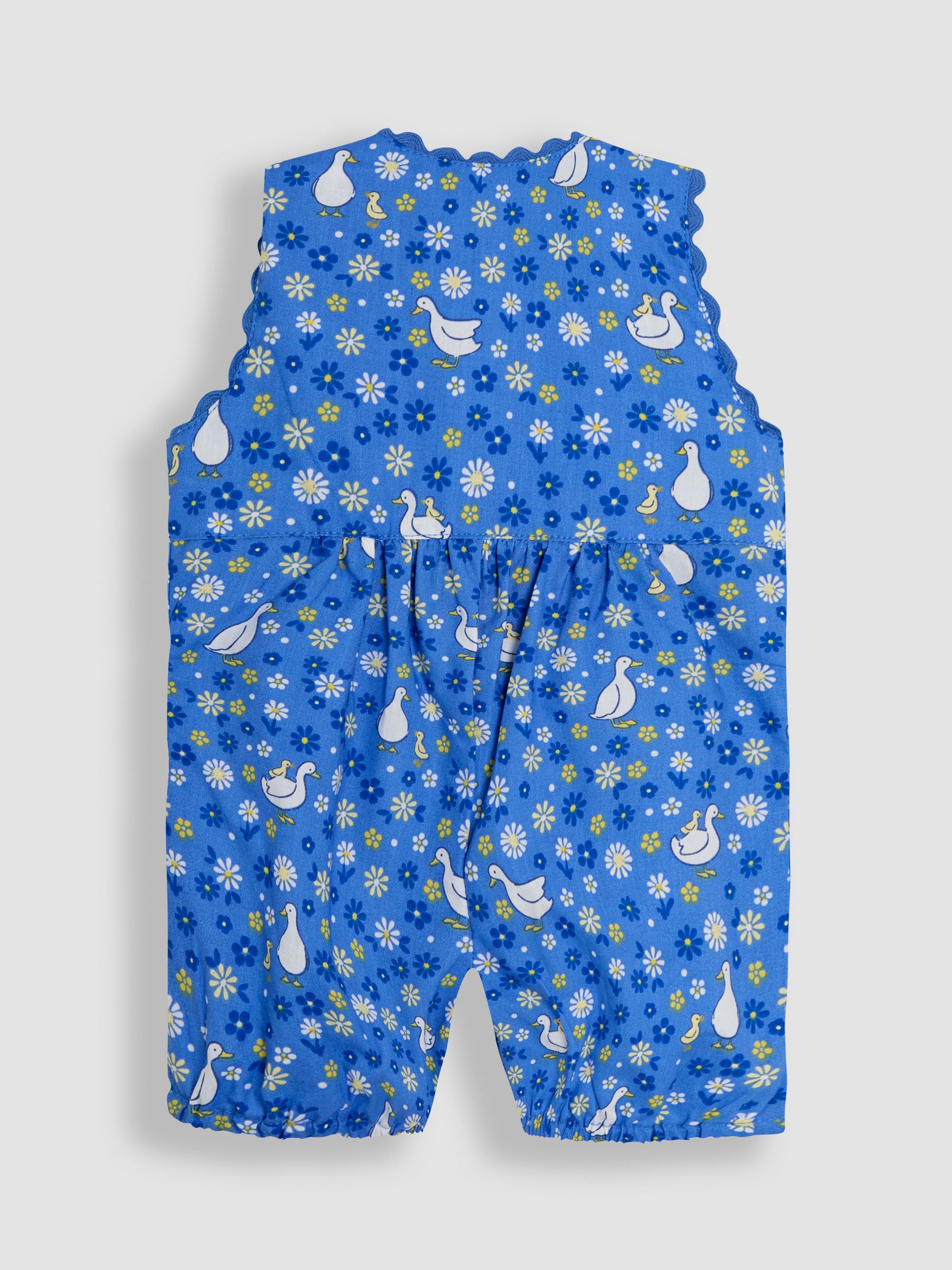 Blue Duck Floral Printed Dungarees - Image 4 of 5