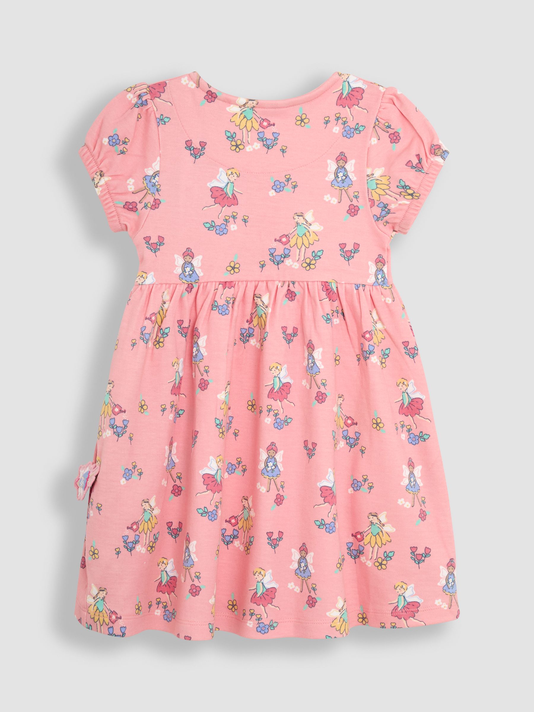 Pink Fairy Button Front Dress - Image 3 of 4