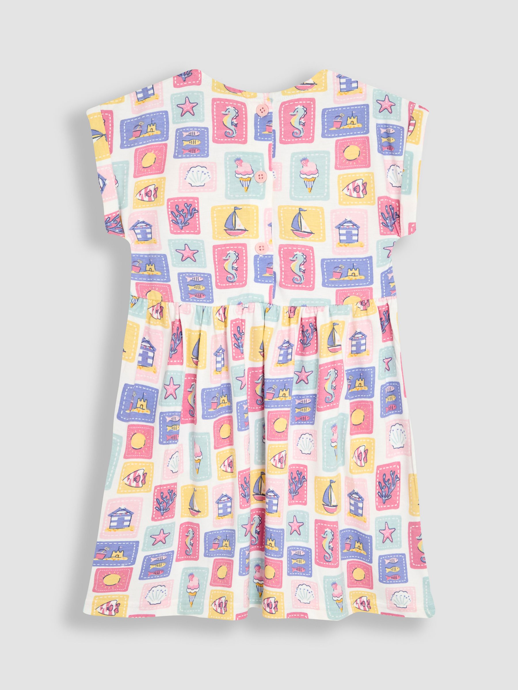 Blue Nautical Drop Shoulder Dress - Image 2 of 3