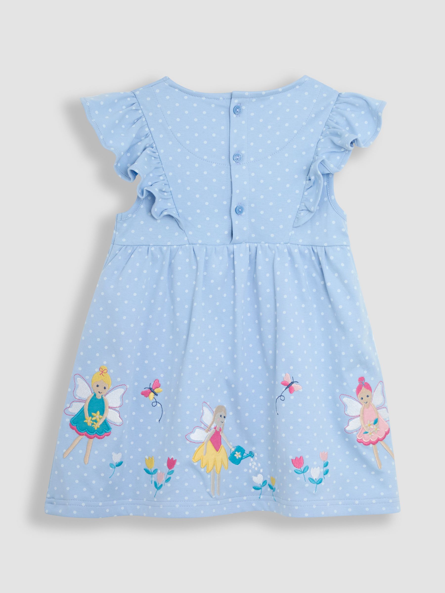 Blue Fairy Appliqué Summer Dress - Image 2 of 3