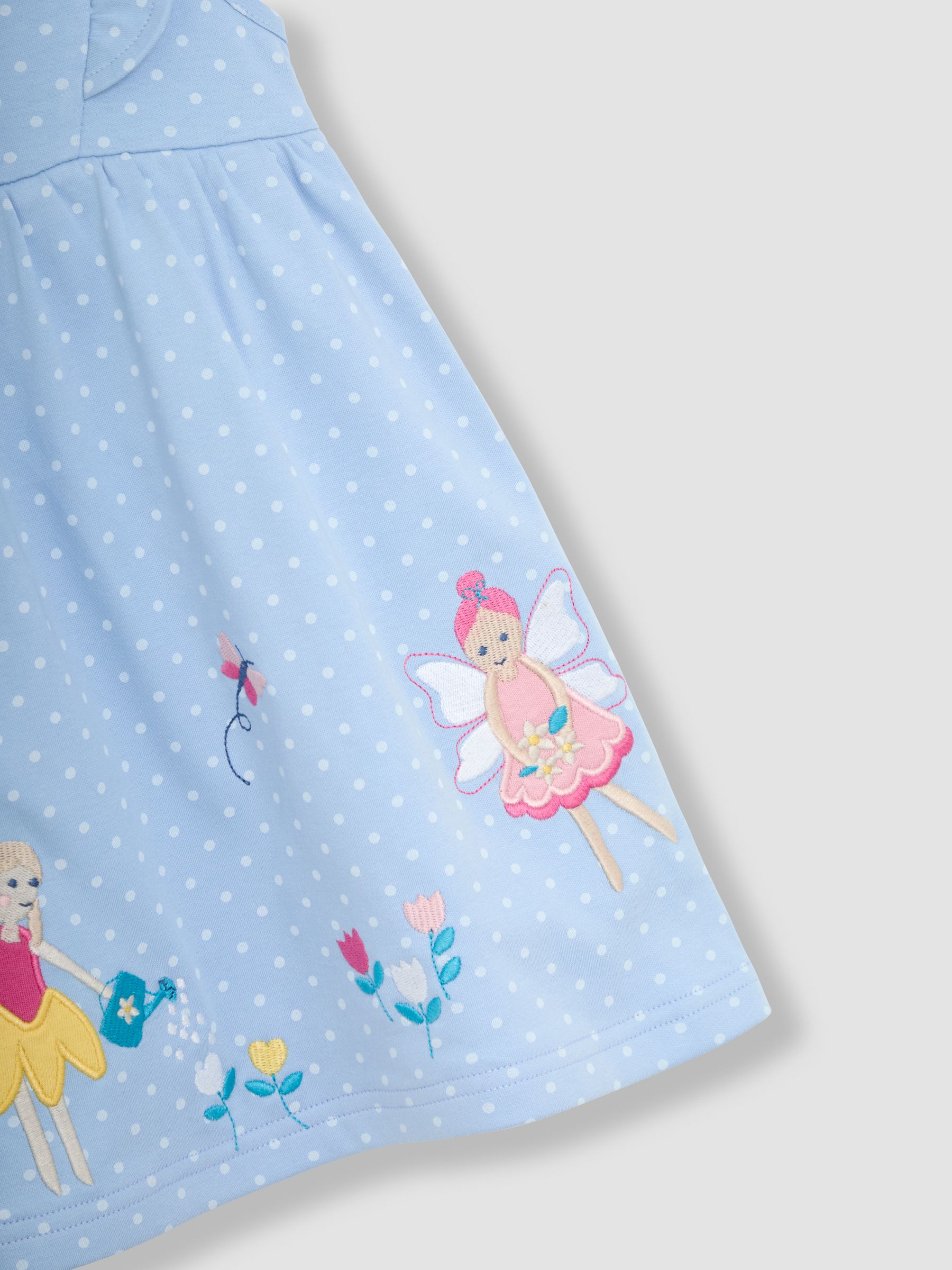 Blue Fairy Appliqué Summer Dress - Image 3 of 3