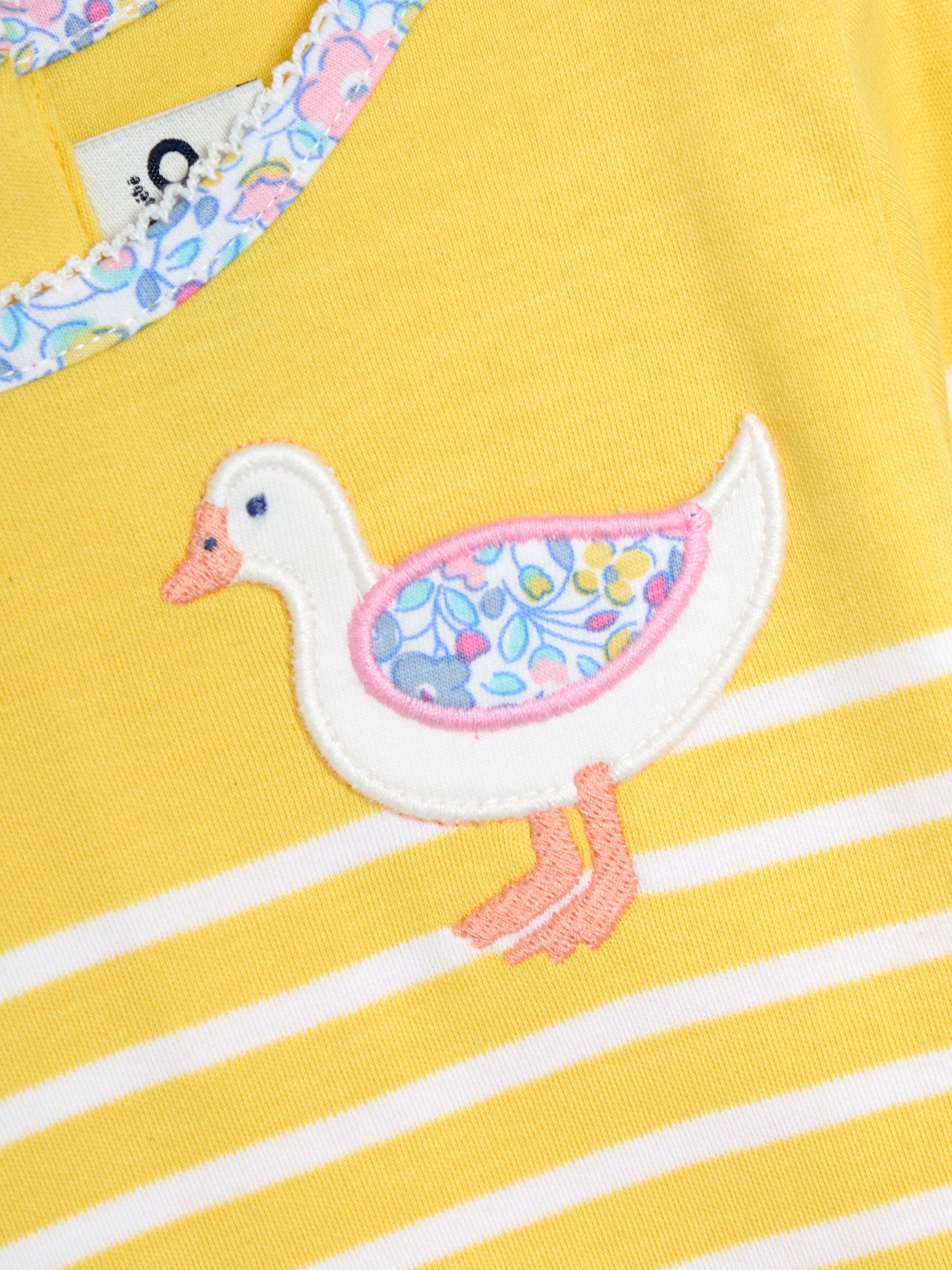 Yellow Duck Appliqué Pocket Breton Top - Image 3 of 3