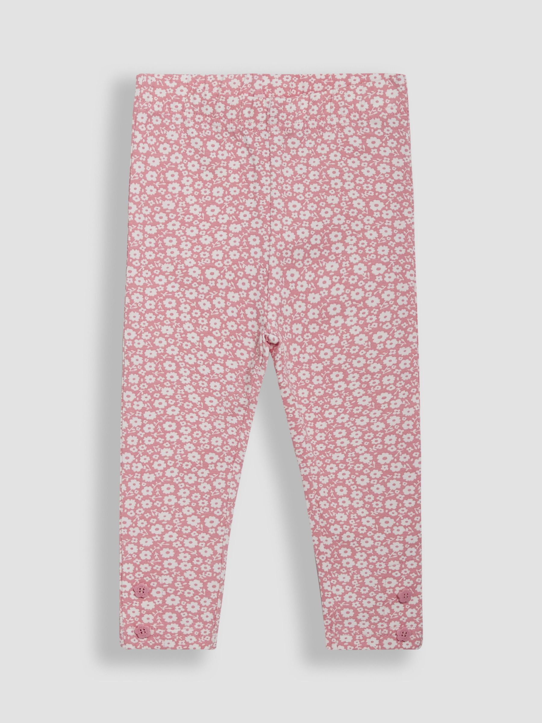 Pastel Green Ditsy Floral Leggings 2 Pack - Image 2 of 5