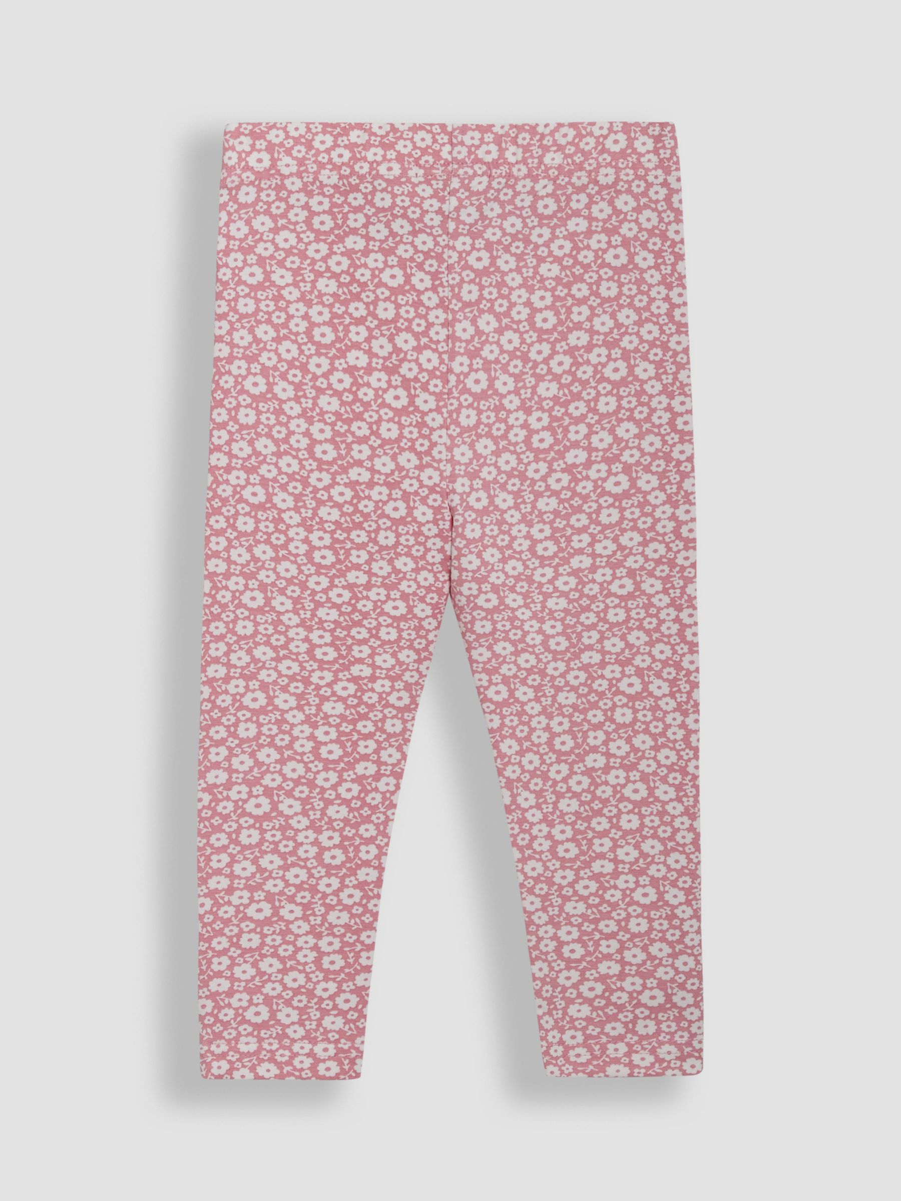 Pastel Green Ditsy Floral Leggings 2 Pack - Image 4 of 5