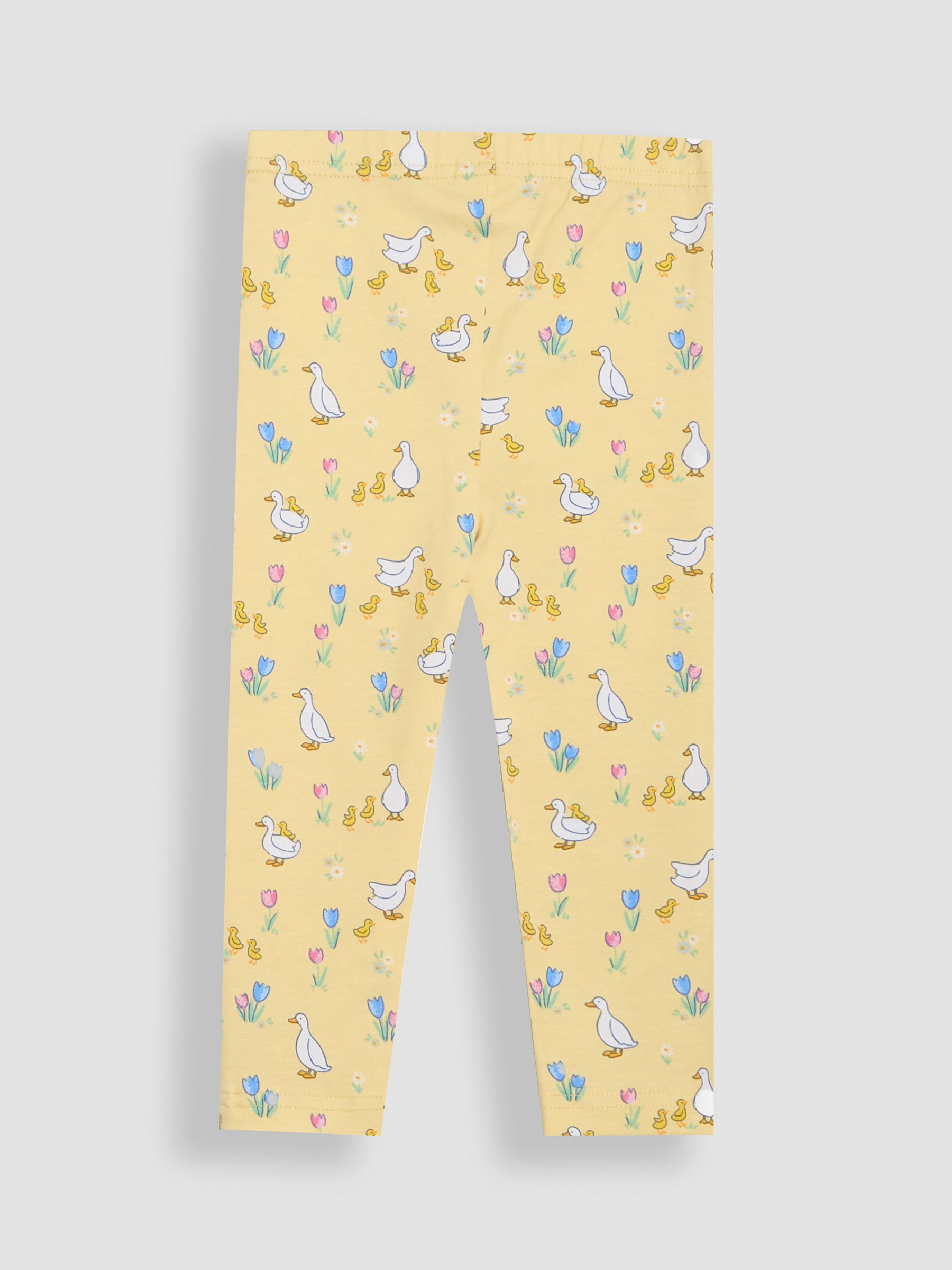 Yellow Duck Floral Print Leggings 2 Pack - Image 3 of 5
