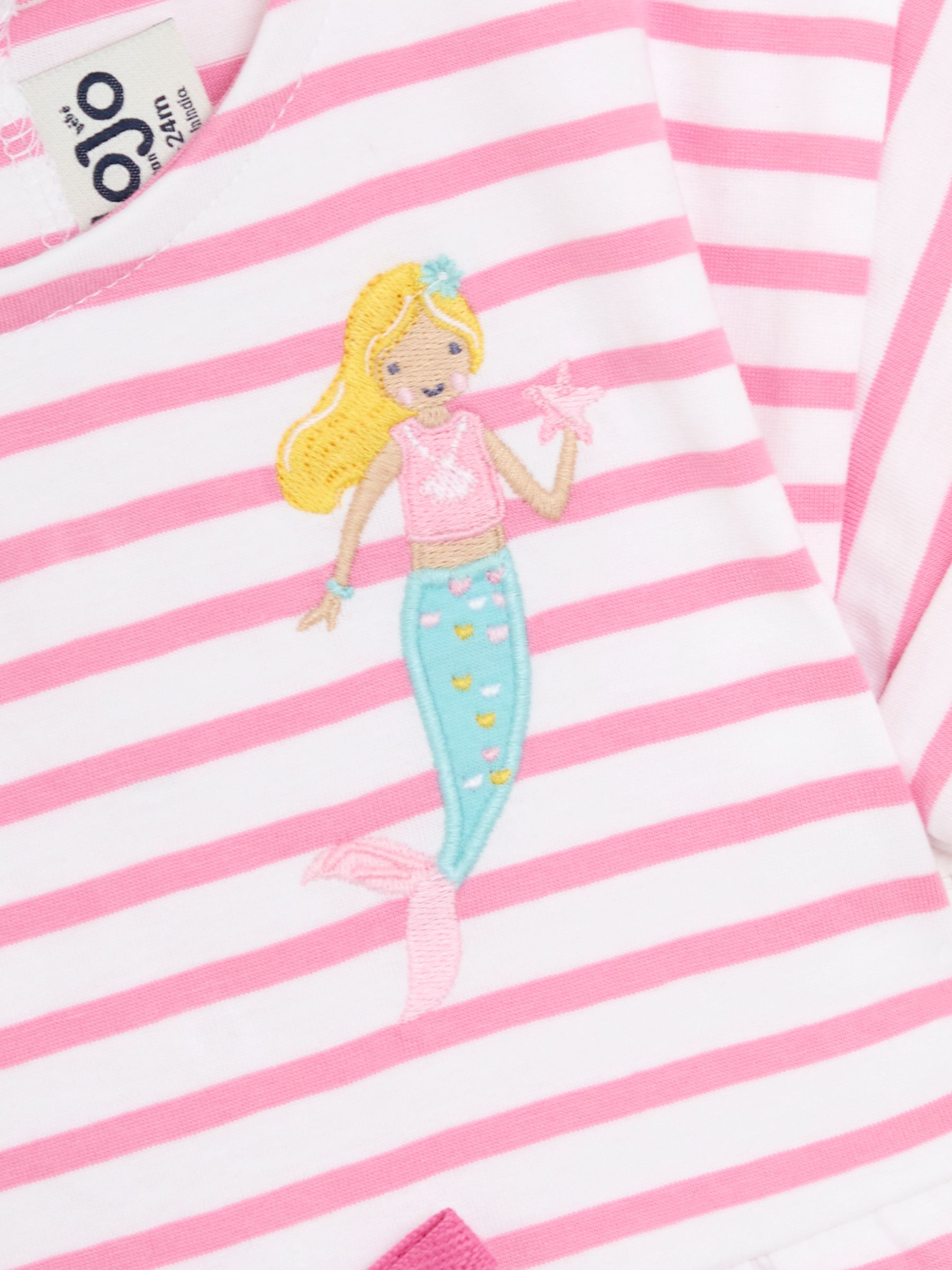 Pink Mermaid Drop Shoulder Dress - Image 3 of 3