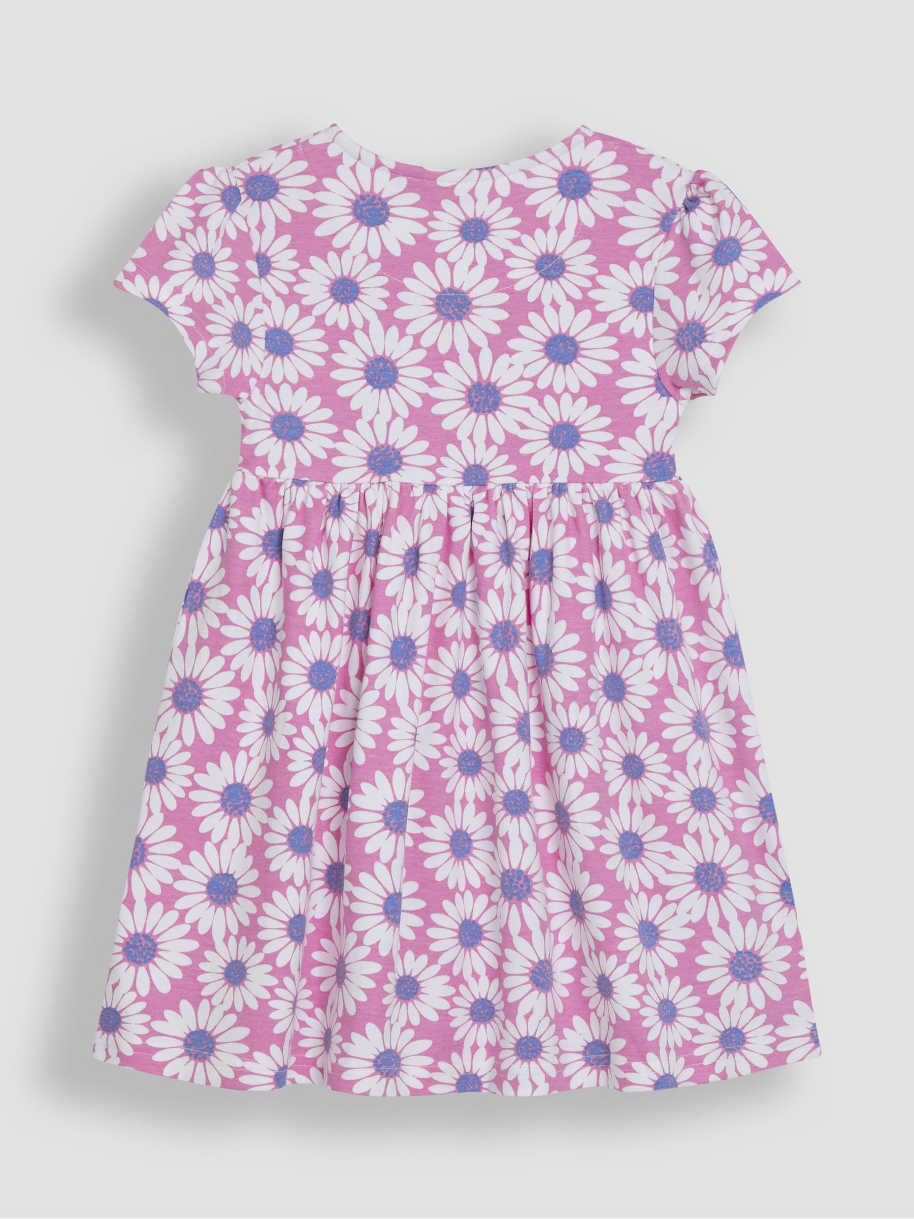 Pink Daisy Button Front Dress - Image 2 of 3