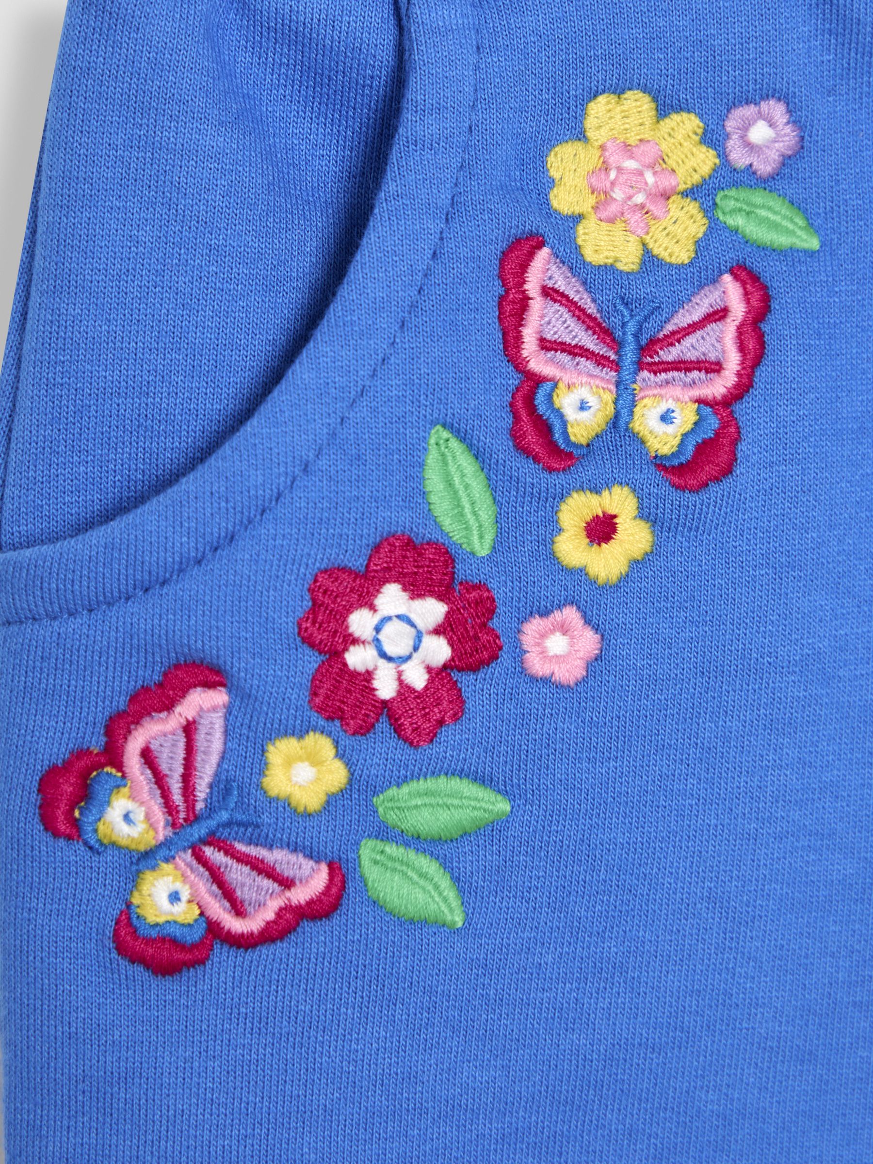 Fuchsia Pink Dinosaur 2-Piece Frill Appliqué Sweatshirt & Joggers Set - Image 8 of 8