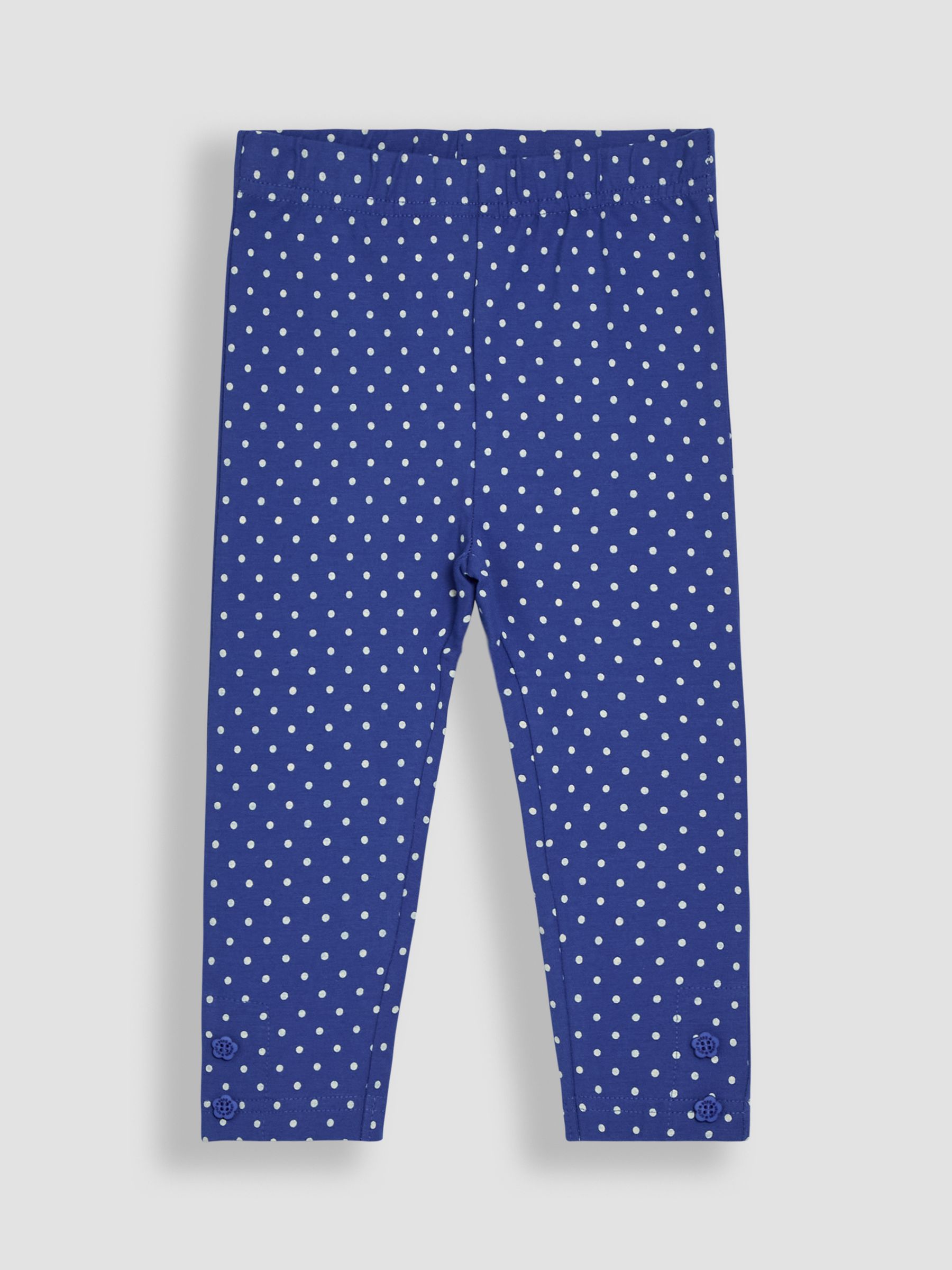 Pink Strawberry Garden Floral Leggings 2 Pack - Image 4 of 5