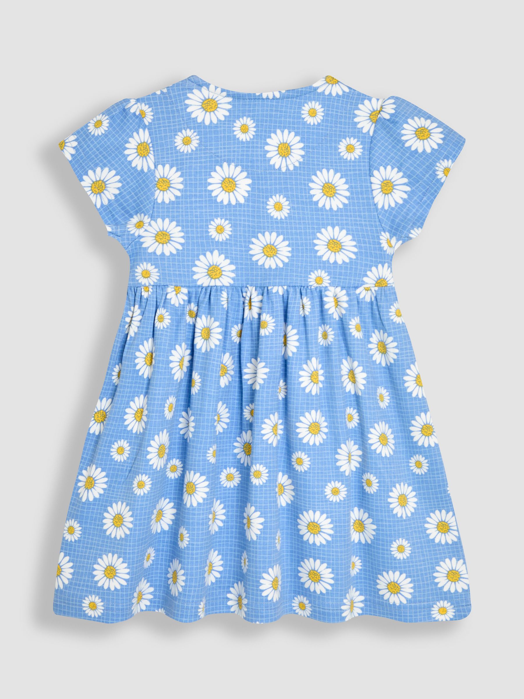 Blue Daisy Button Through Dress - Image 2 of 3
