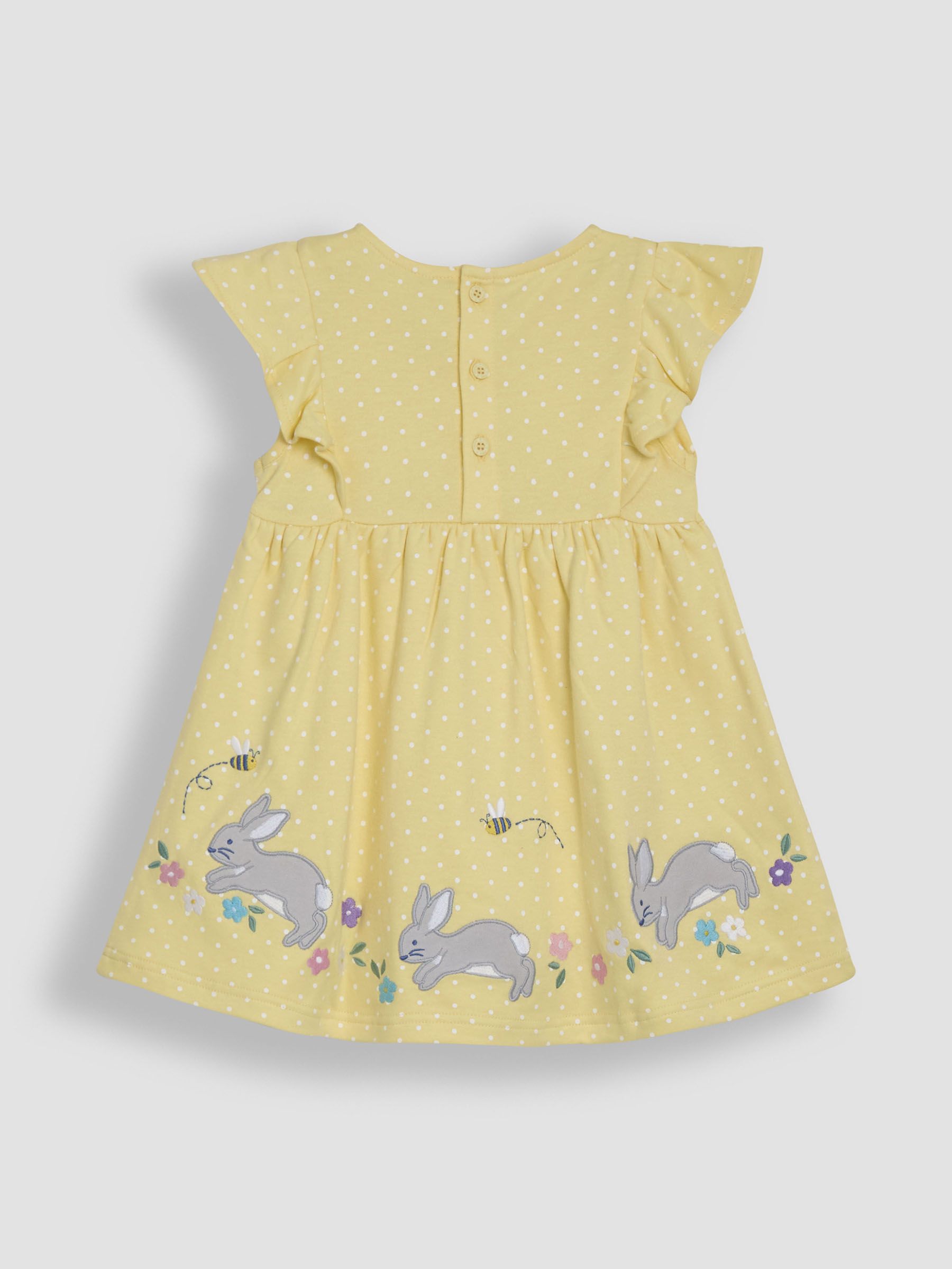 Yellow Bunny Appliqué Summer Dress - Image 3 of 8