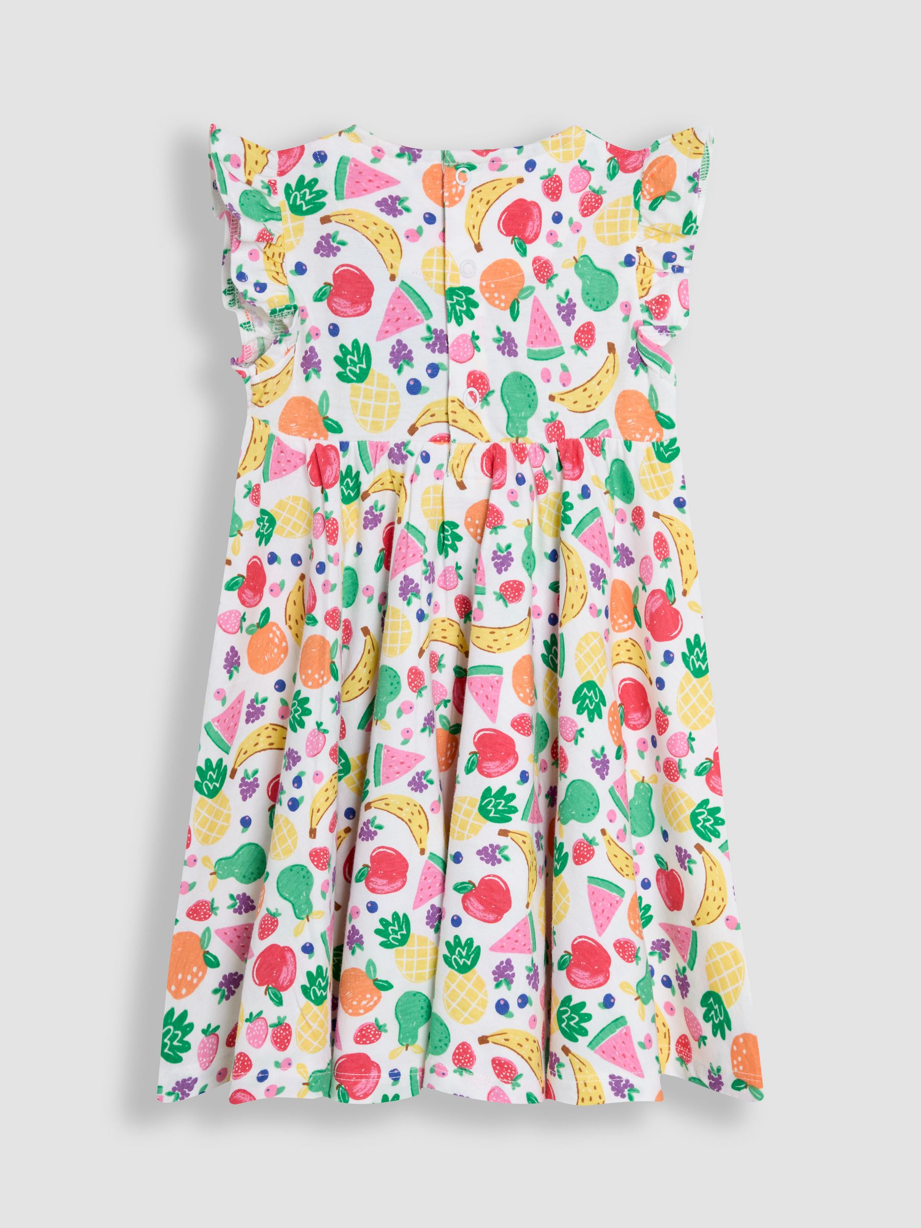 Raspberry Pink Summer Fruits Skater Dress - Image 2 of 3