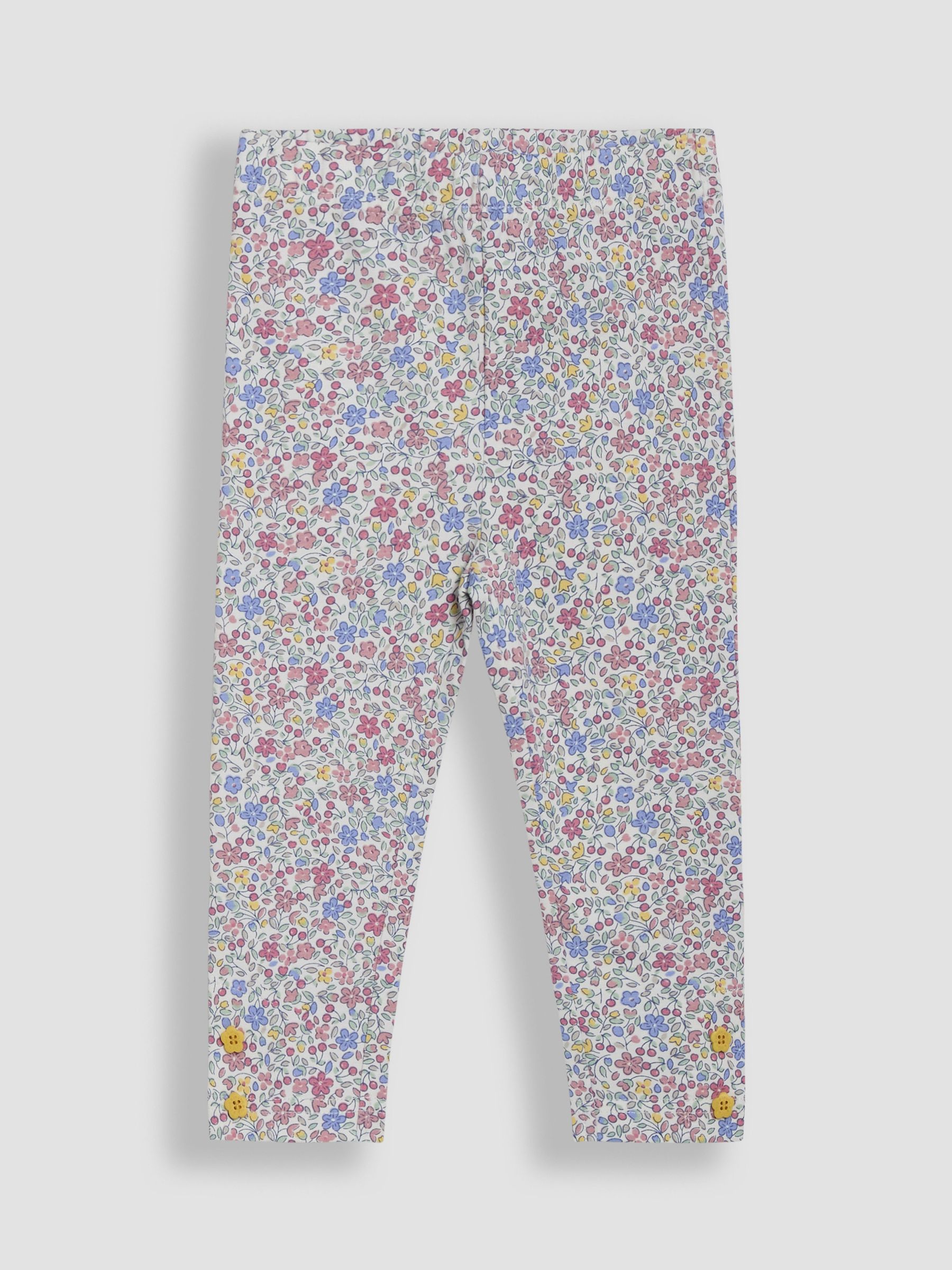 Pink Ditsy Floral Leggings 2 Pack - Image 3 of 5
