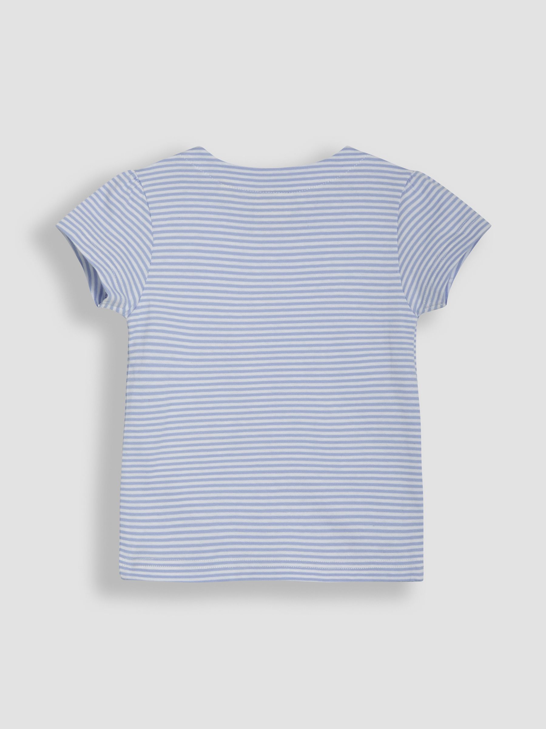 Blue Duck Print Appliqué 100% Cotton T-Shirt - Image 2 of 3