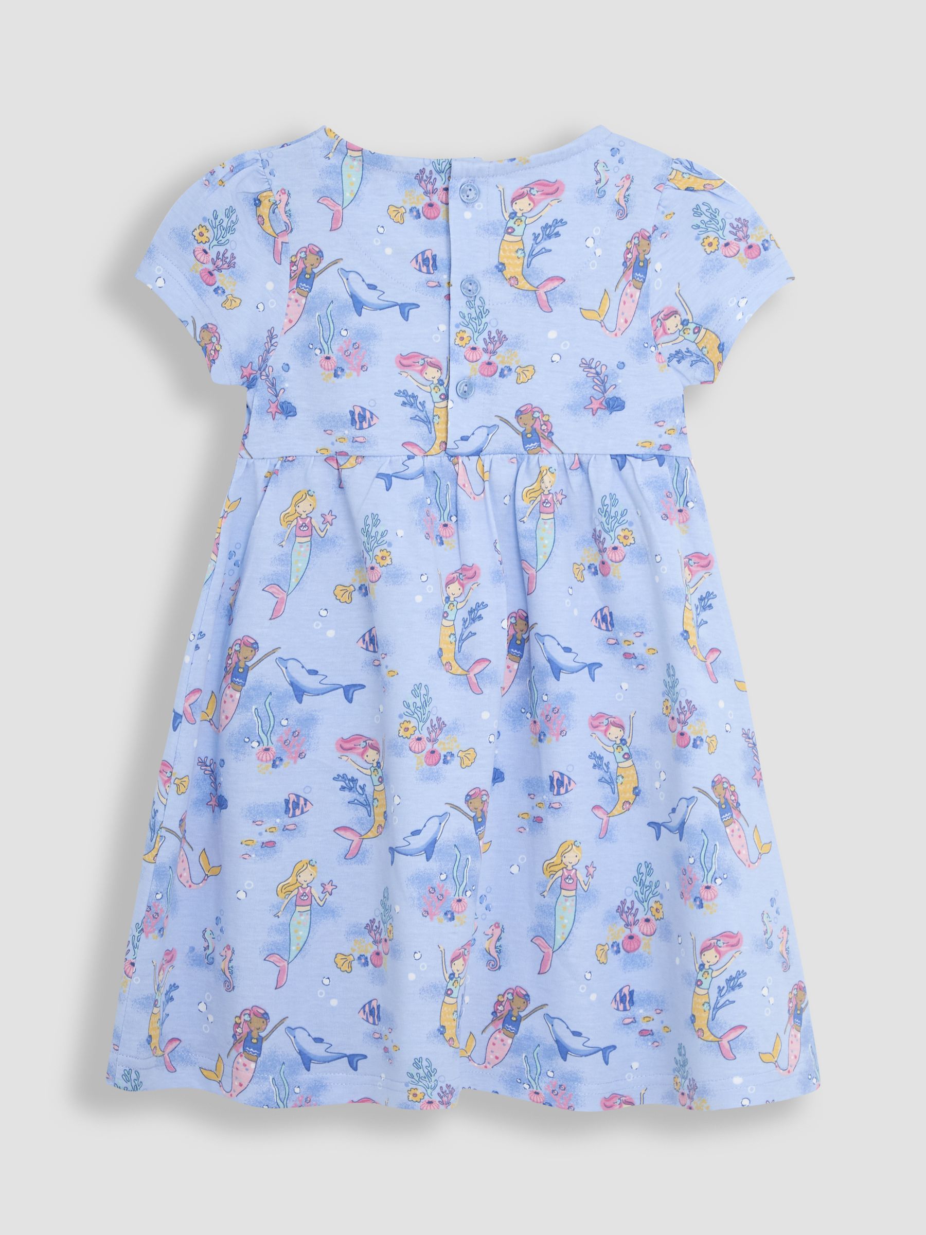 Blue Mermaid With Pet In Pocket Dress - Image 2 of 3