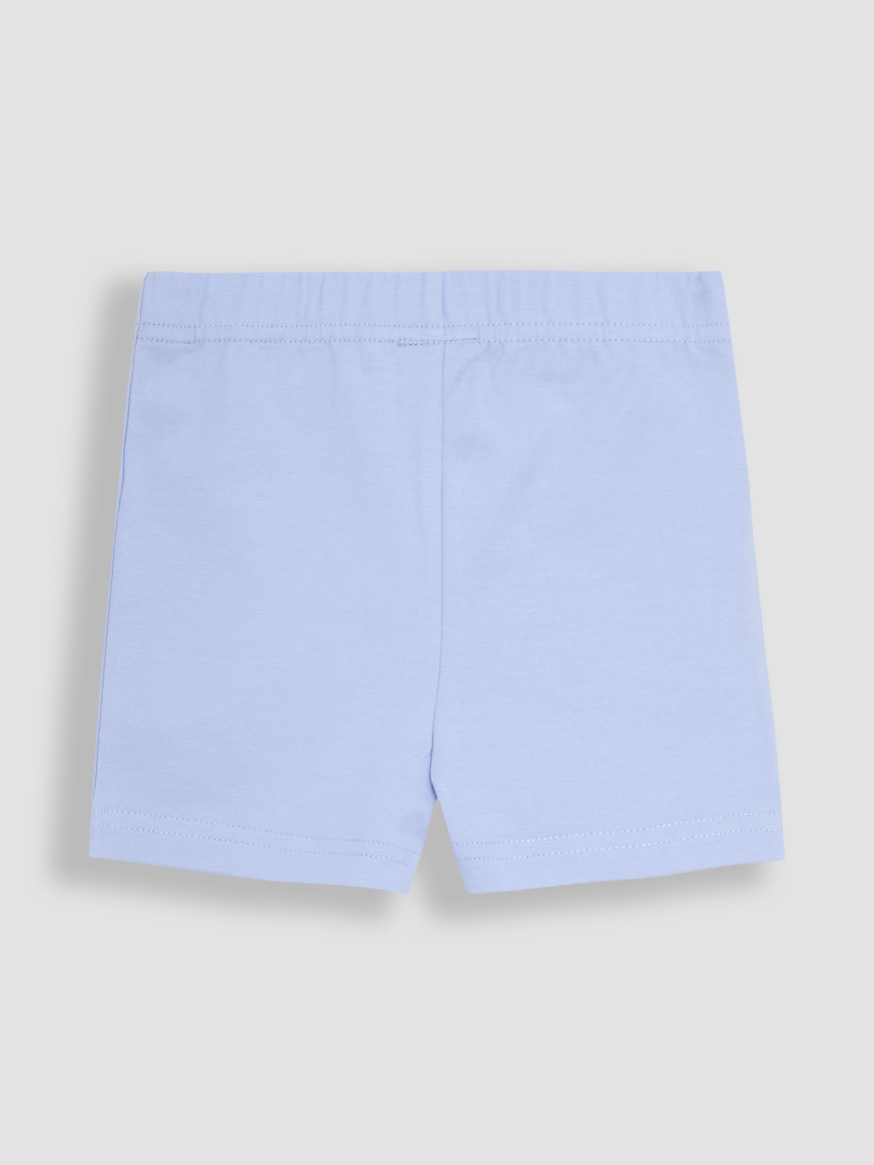 Blue Ditsy Floral Print Shorts 2 Pack - Image 5 of 5
