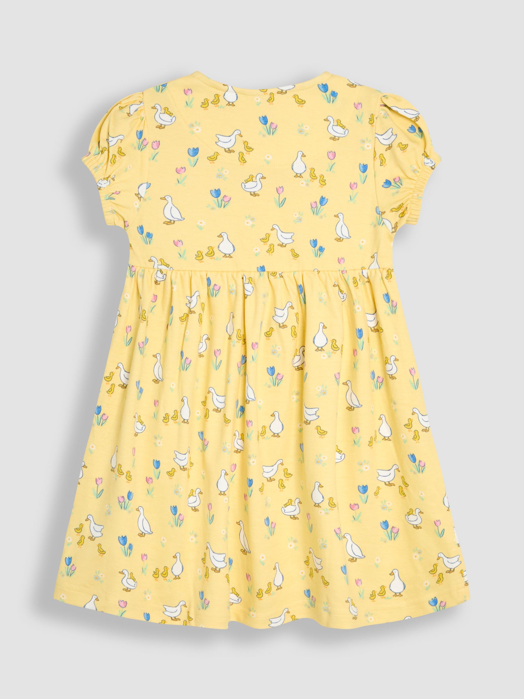 Yellow Duck Button Front Dress - Image 3 of 4