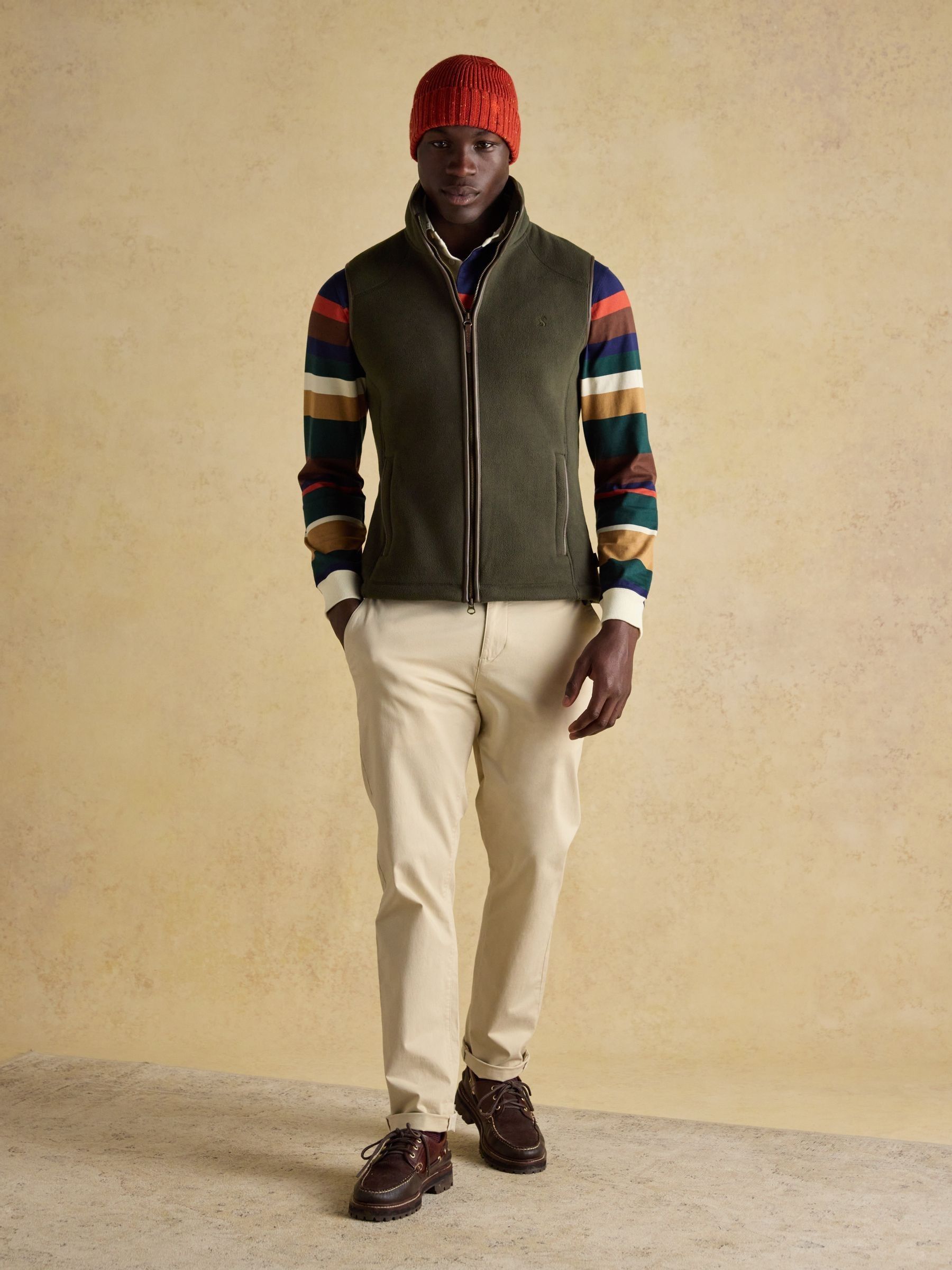 Heritage Fleece Green Gilet - Image 4 of 10