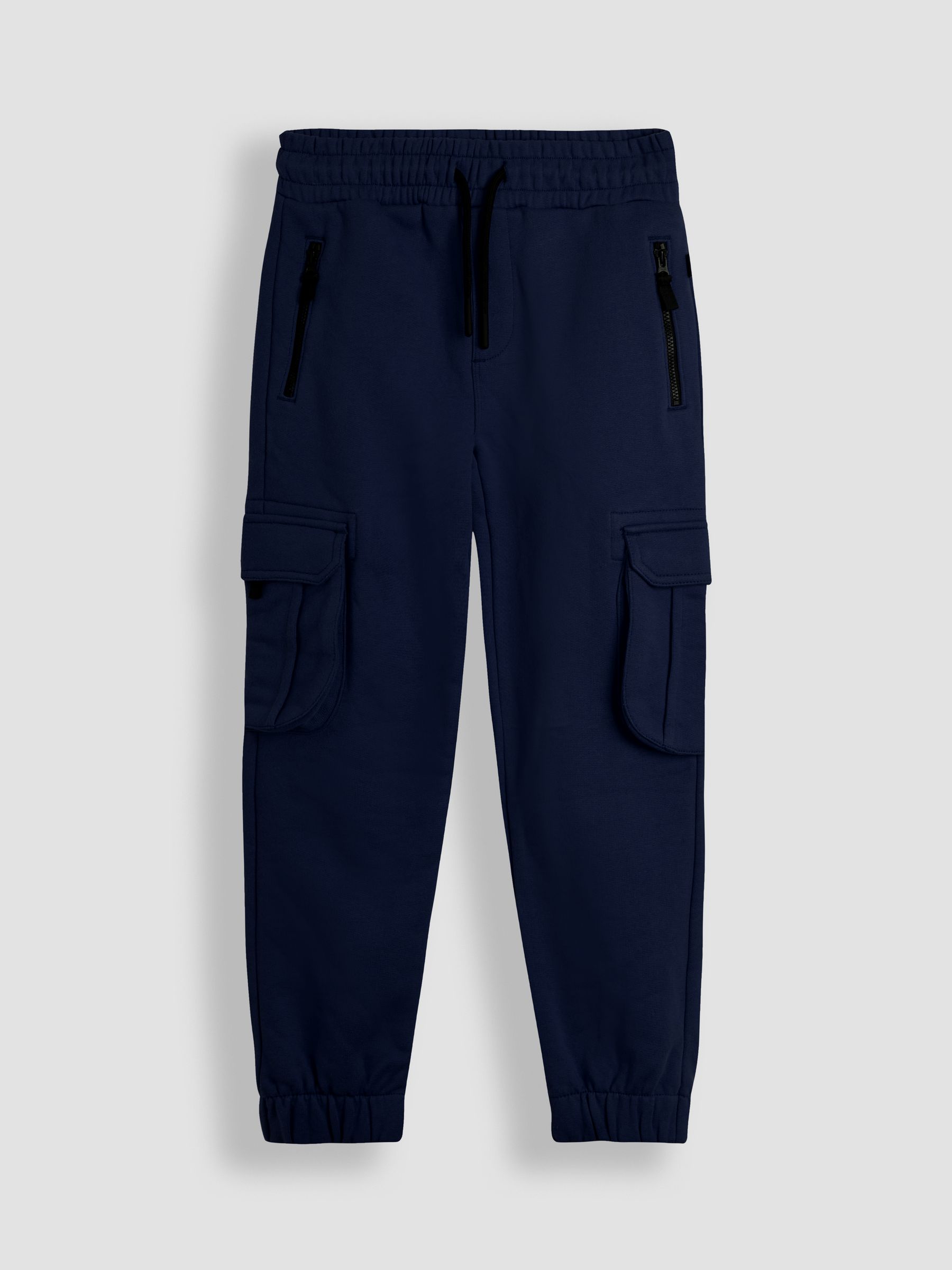 Cobalt Blue & Navy Blue 2-Pack Cargo Joggers - Image 4 of 5