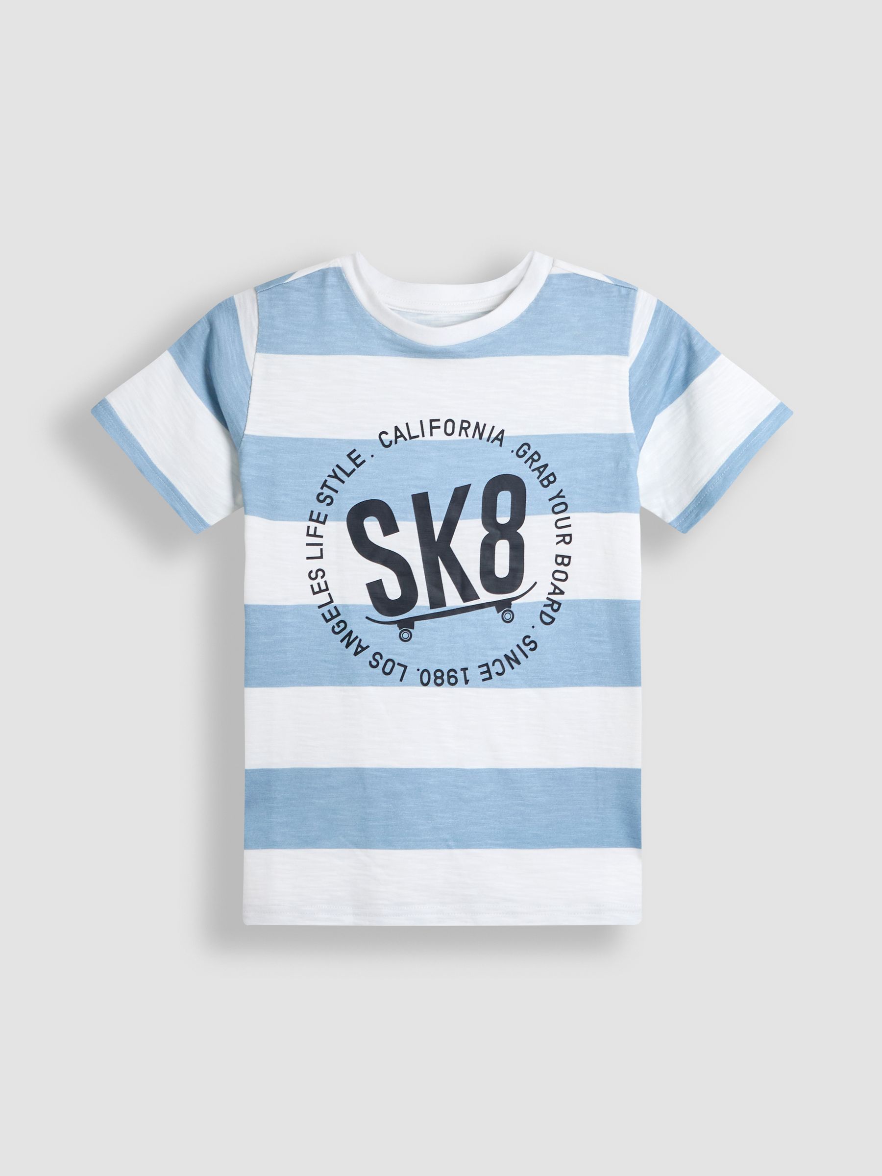 Blue Skate Striped T-Shirt - Image 1 of 3