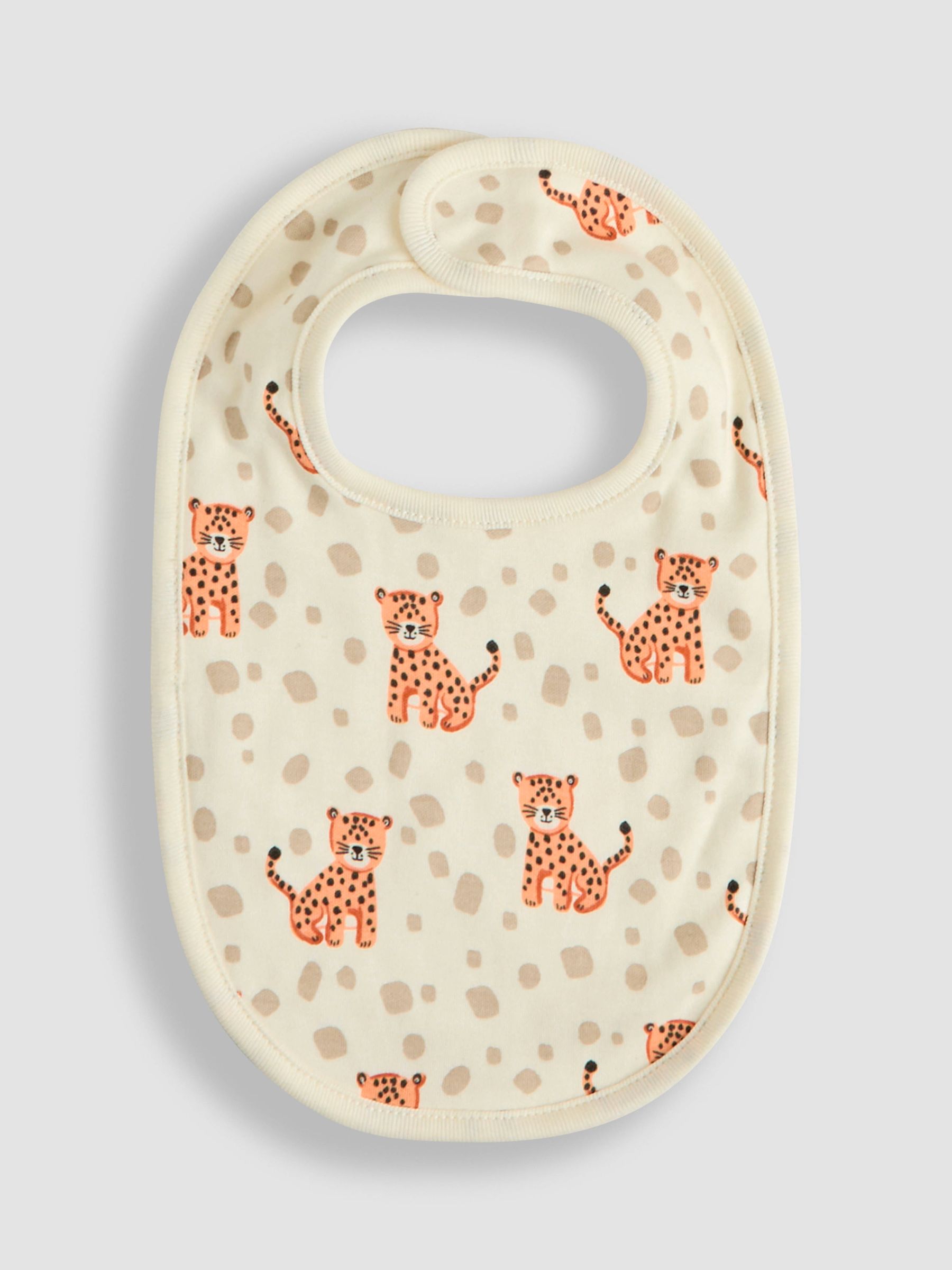 Neutral Print Bibs 2 Pack - Image 3 of 5