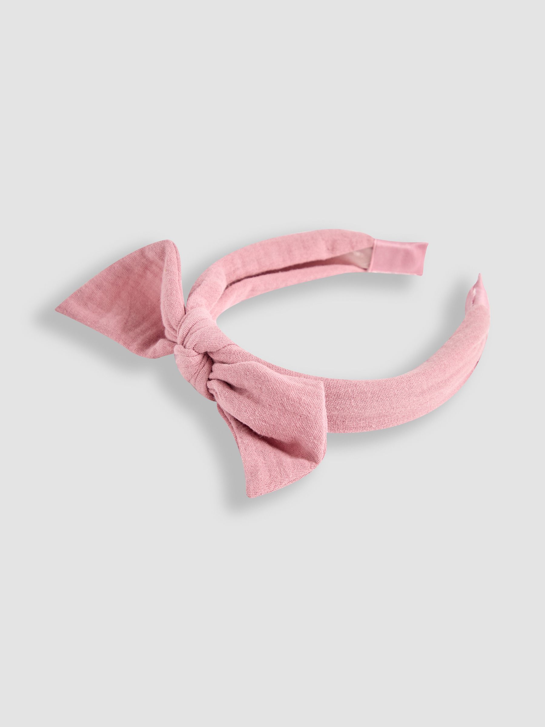Dusky Pink Bow Headband - Image 3 of 3