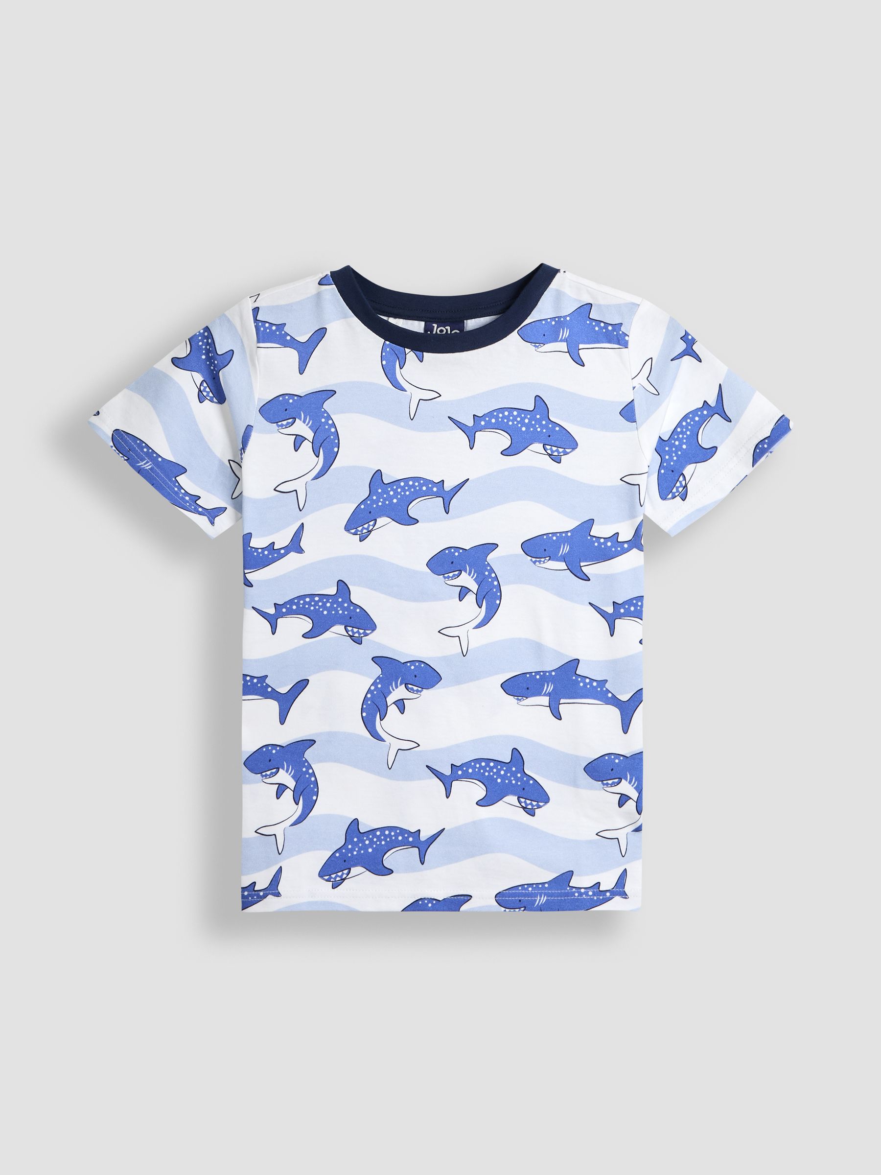Blue Shark T-Shirt & Shorts Set 2 Piece - Image 2 of 5