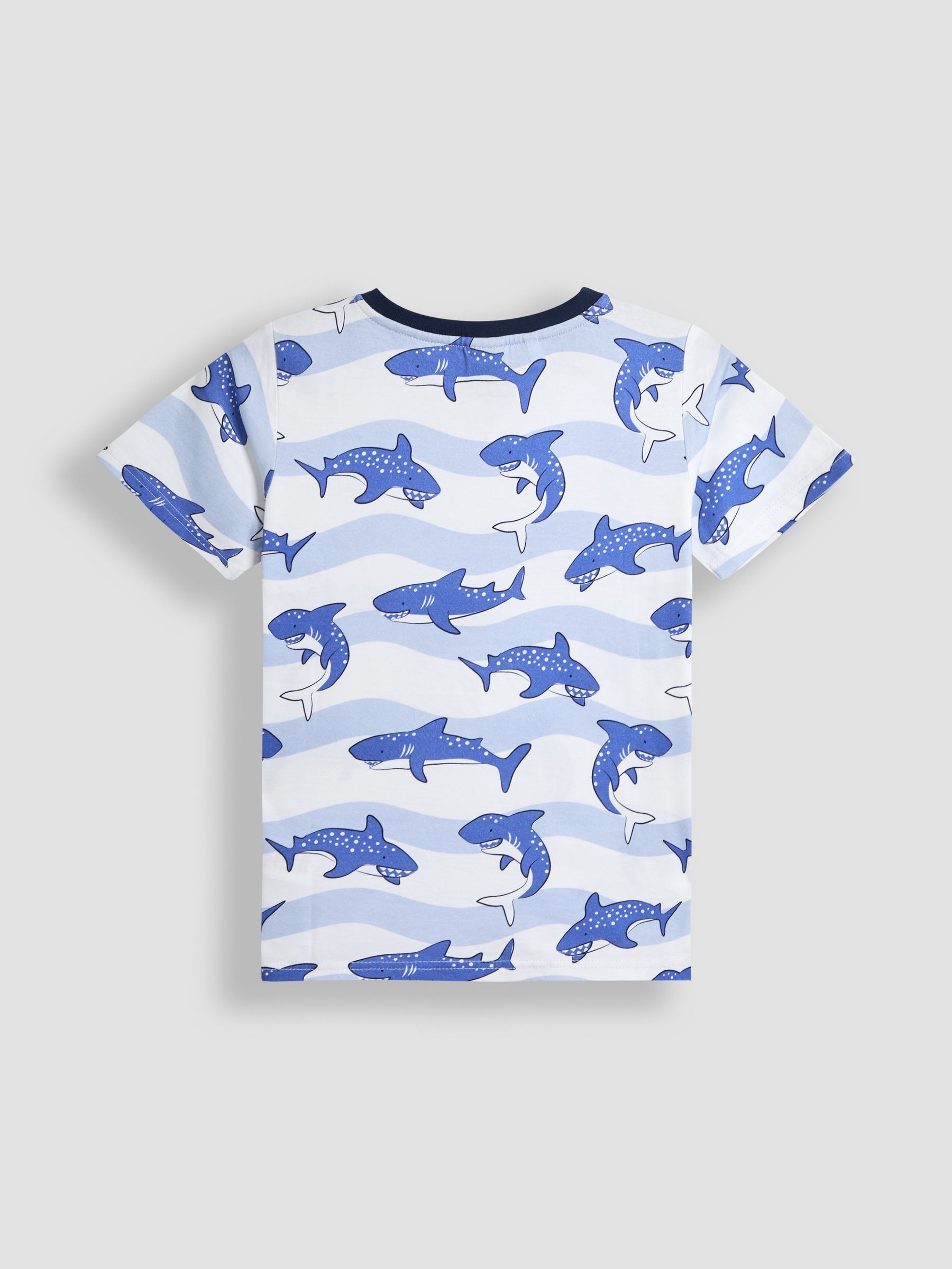 Blue Shark T-Shirt & Shorts Set 2 Piece - Image 3 of 5