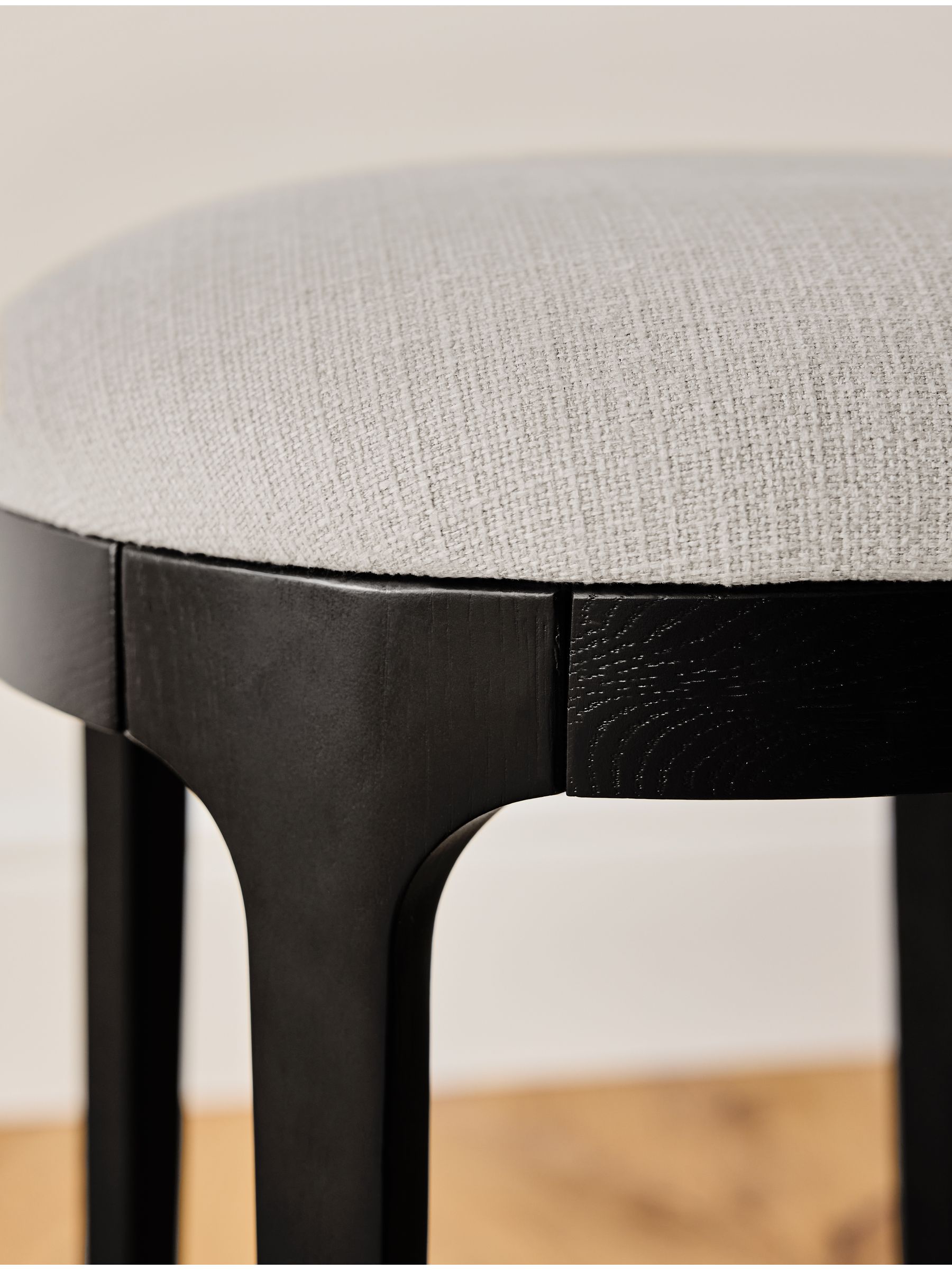 Jasper Conran London Aden Oak Stool - Image 2 of 3