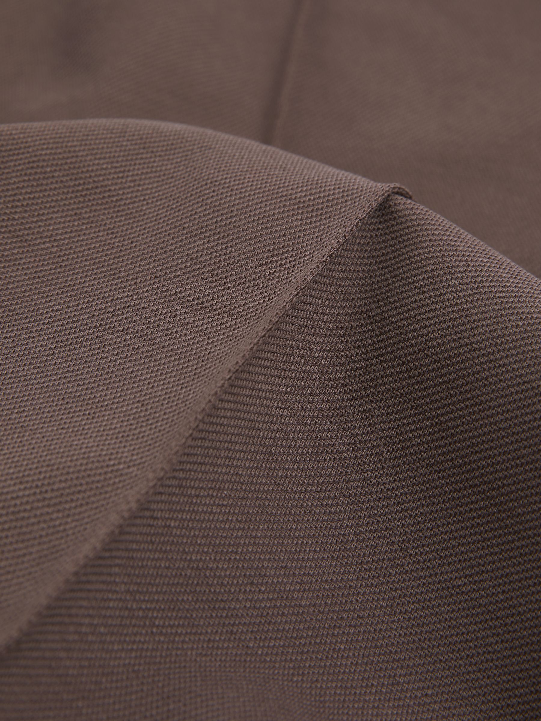 Elasticated-Waistband Tapered Trousers in Mink Neutral - Image 6 of 6