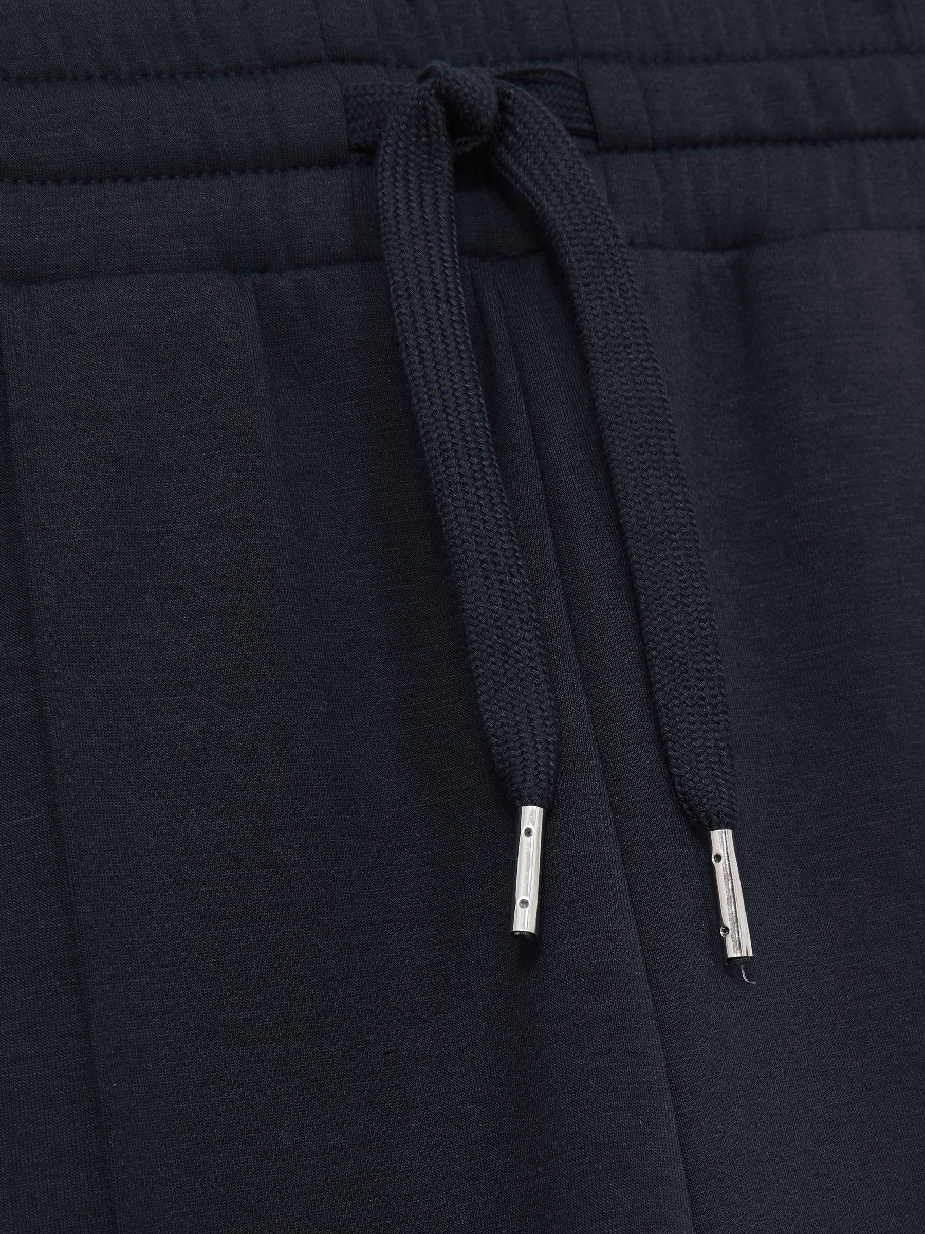 Jersey Pintuck Drawstring Joggers in Navy - Image 6 of 6