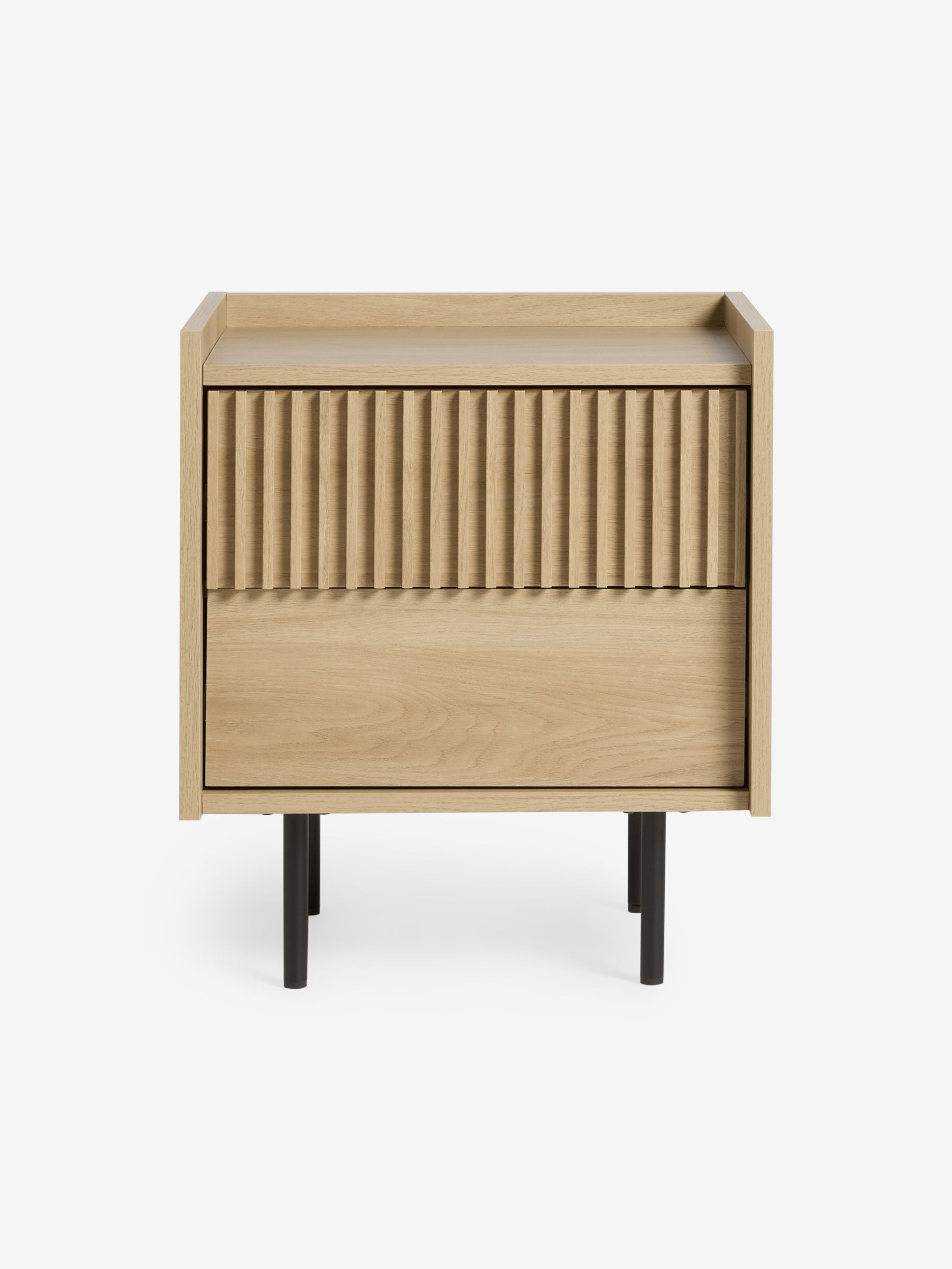 Blaze Bedside Table in Oak - Image 5 of 5