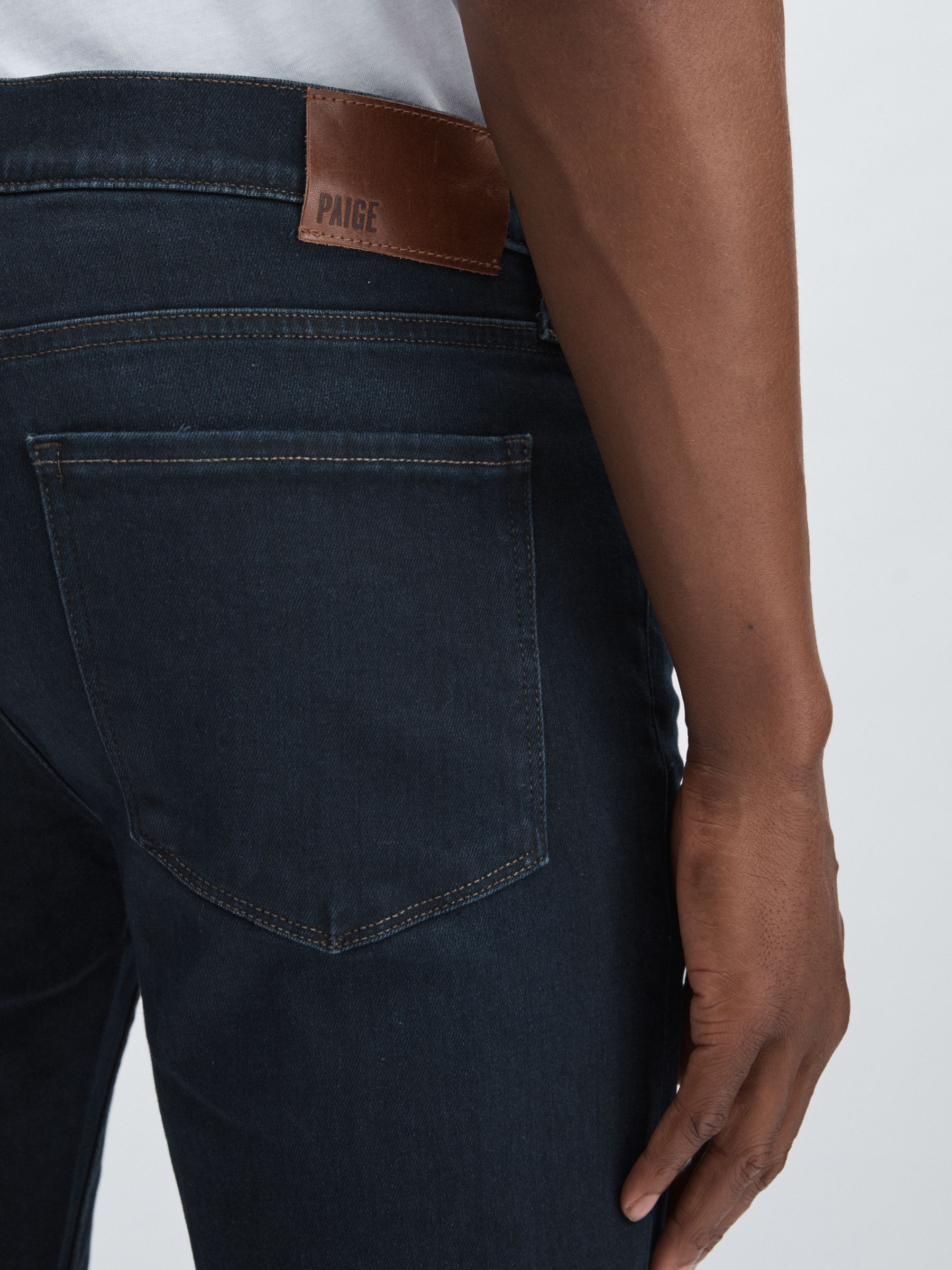 Paige Slim Ranchwood Straight-Leg Jeans in Ranchwood - Image 6 of 7