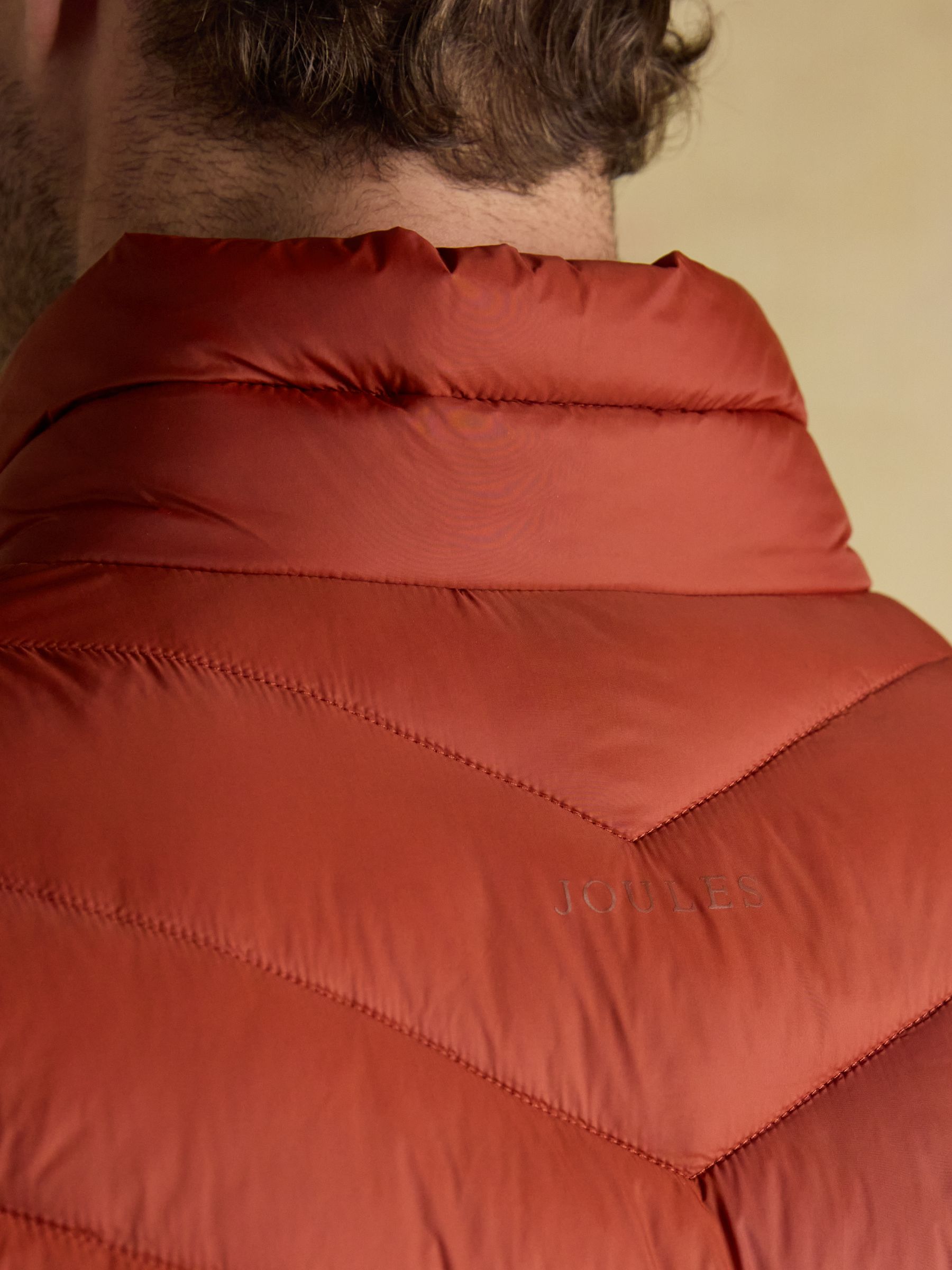 Garrett Orange Showerproof Padded Gilet - Image 9 of 10