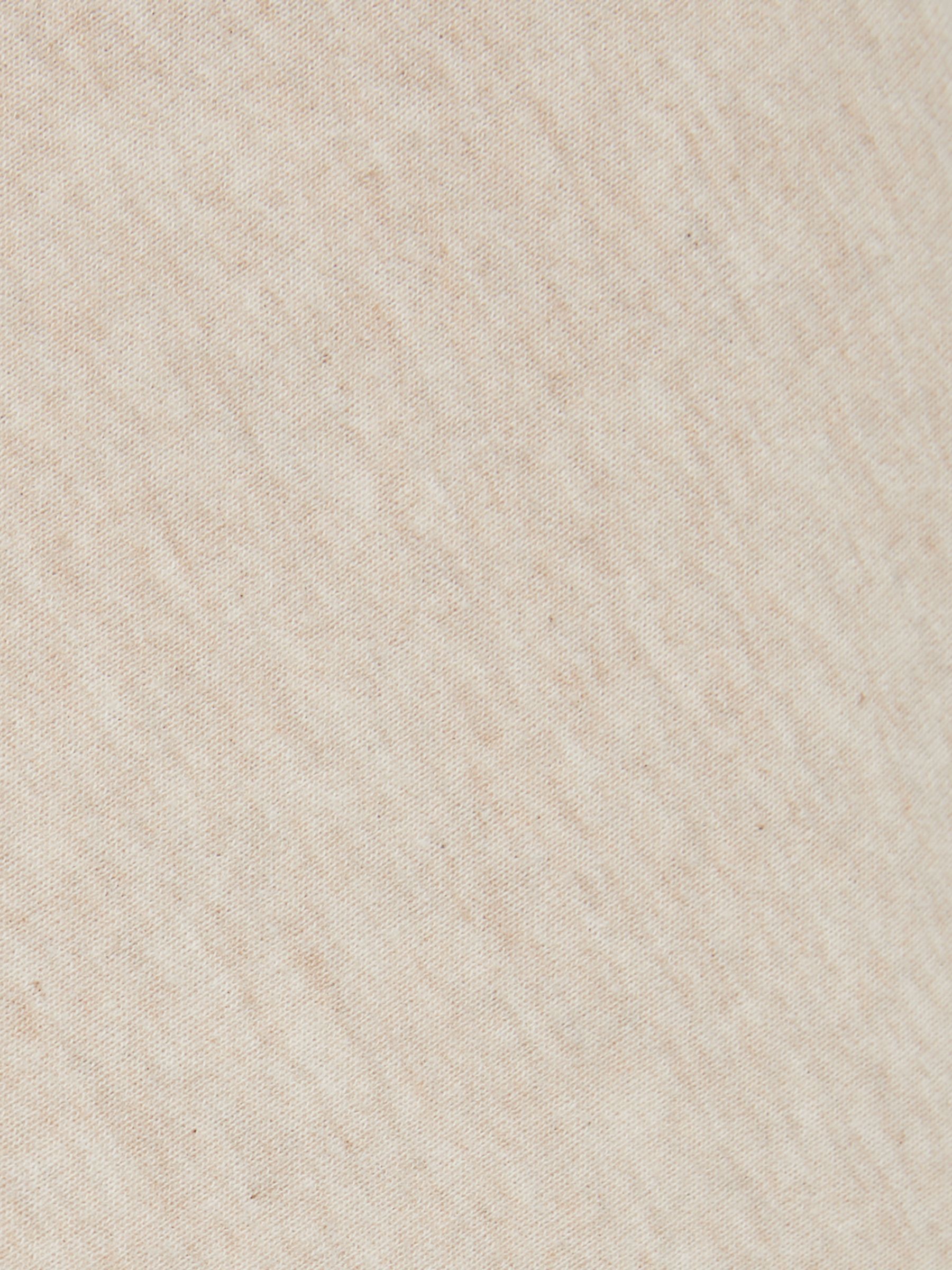Cotton-Blend Jersey Funnel-Neck Dress in Cream - image 3