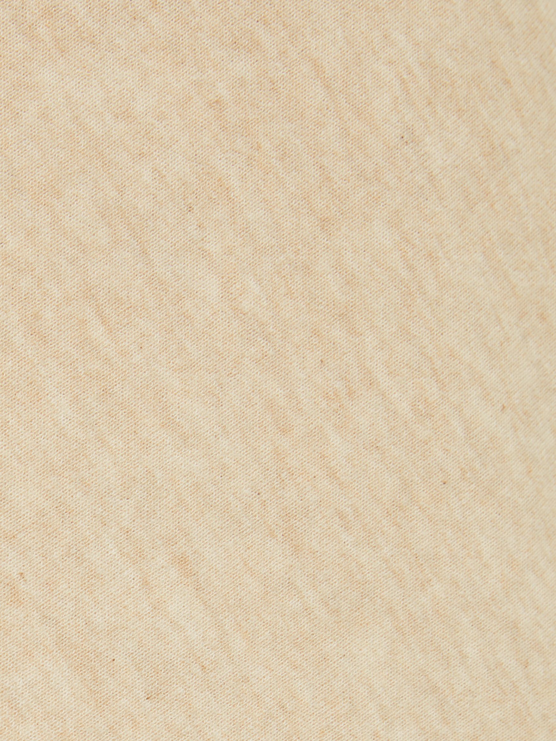 Cotton-Blend Jersey Funnel-Neck Dress in Cream - Image 6 of 6